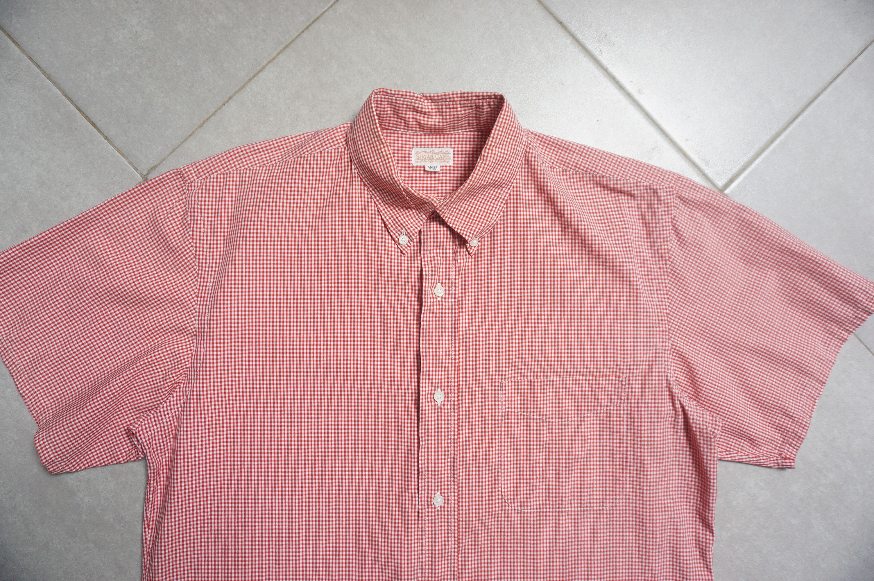 Sugar Cane Vintage Sugar Cane gingham shirt Size US L / EU 52-54 / 3 - 2 Thumbnail