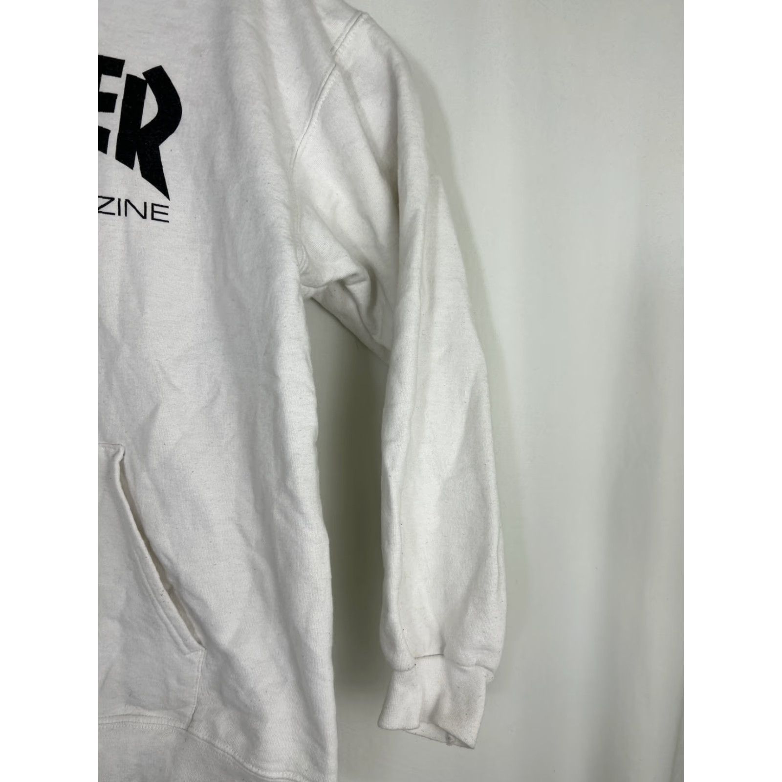 Thrasher Thrasher Hoodie Mens Small White Flaw Small Hole Pullover Hoodie Skateboarding Mag Tee? Size US S / EU 44-46 / 1 - 4 Thumbnail