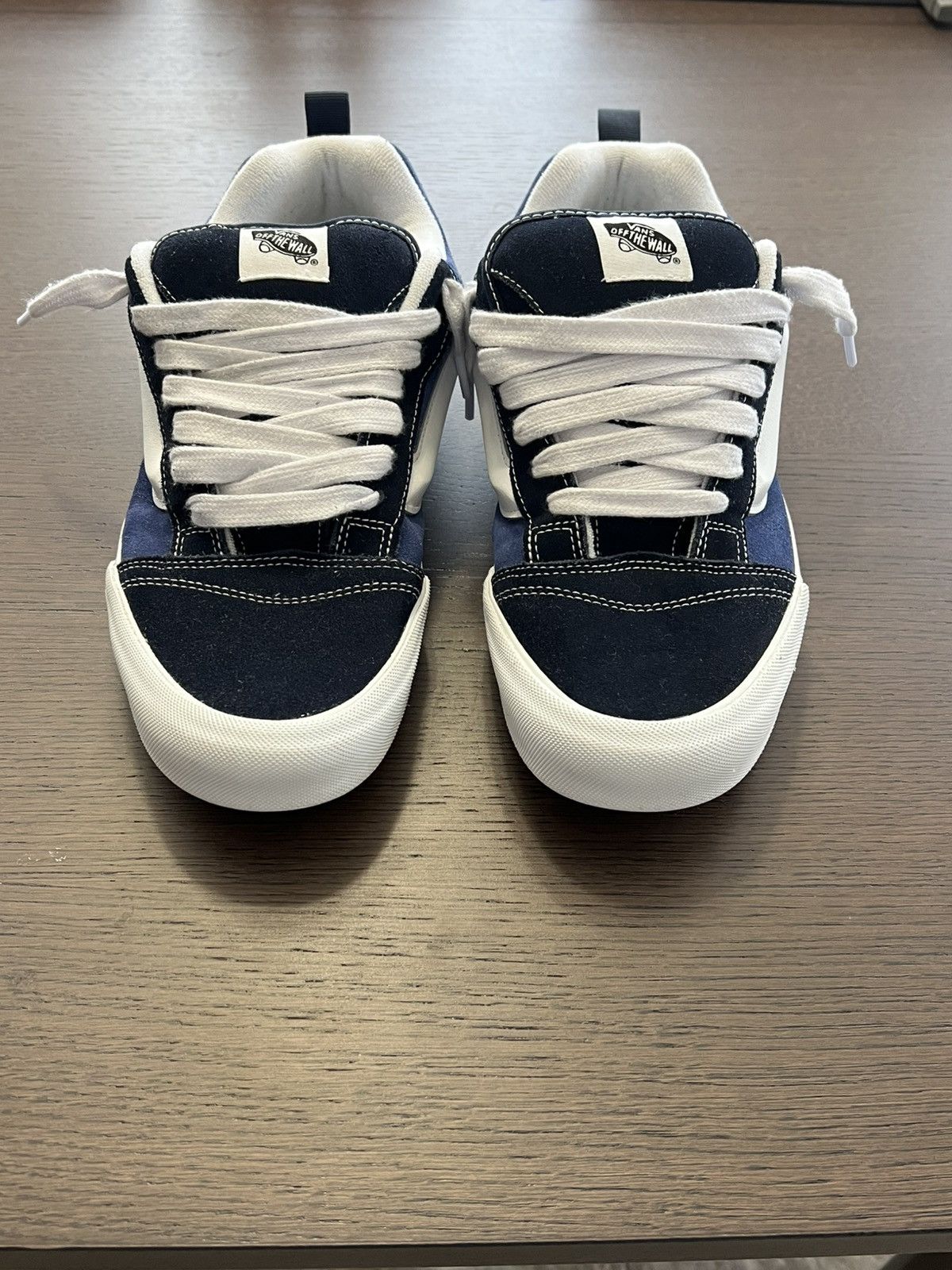 Vans Vans Knu Skool / navy blue and white Size US 12 / EU 45 - 4 Thumbnail
