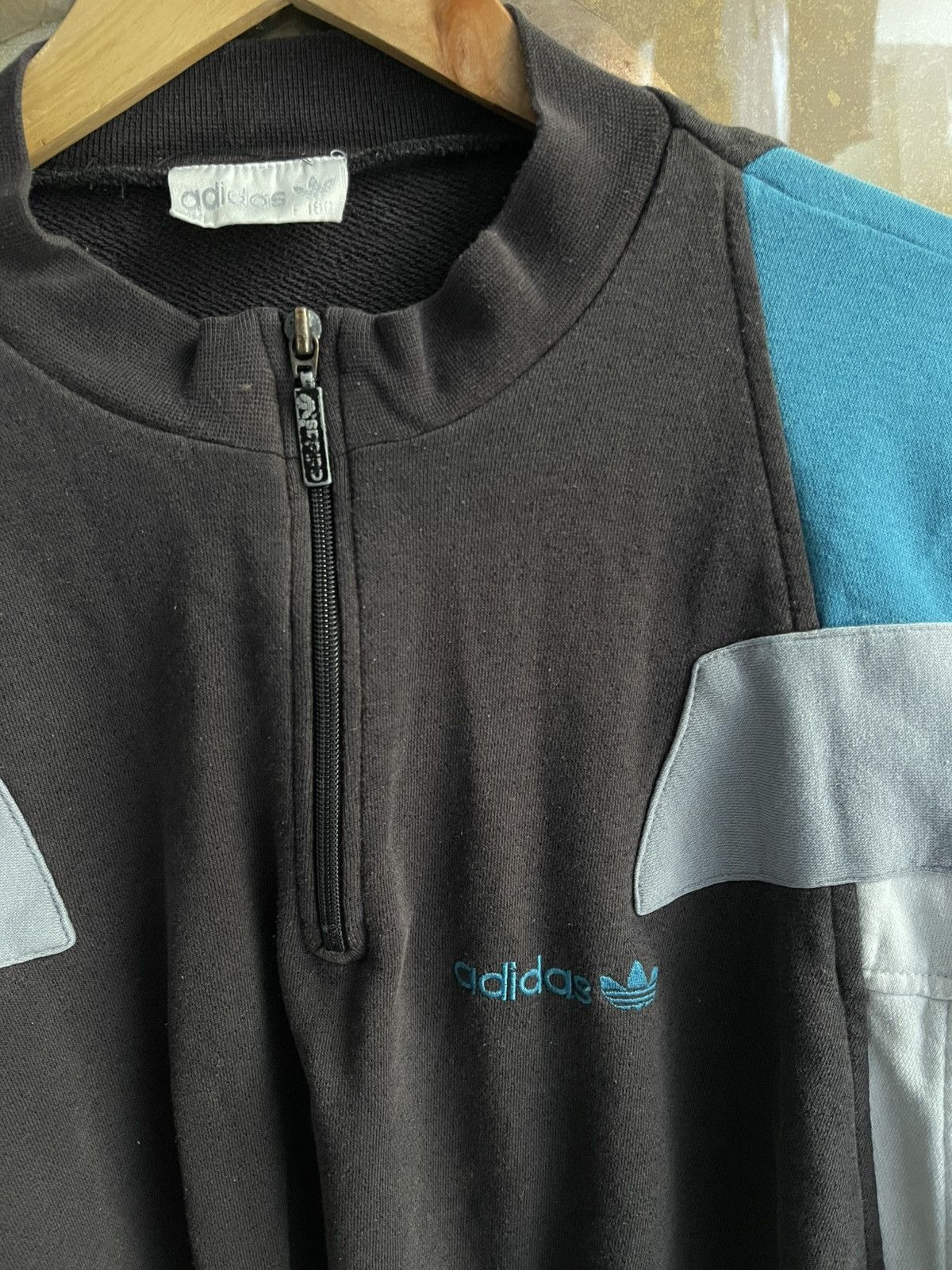 Adidas Vintage Adidas Quarter Zip Sweatshirt 90s Size US M / EU 48-50 / 2 - 3 Thumbnail