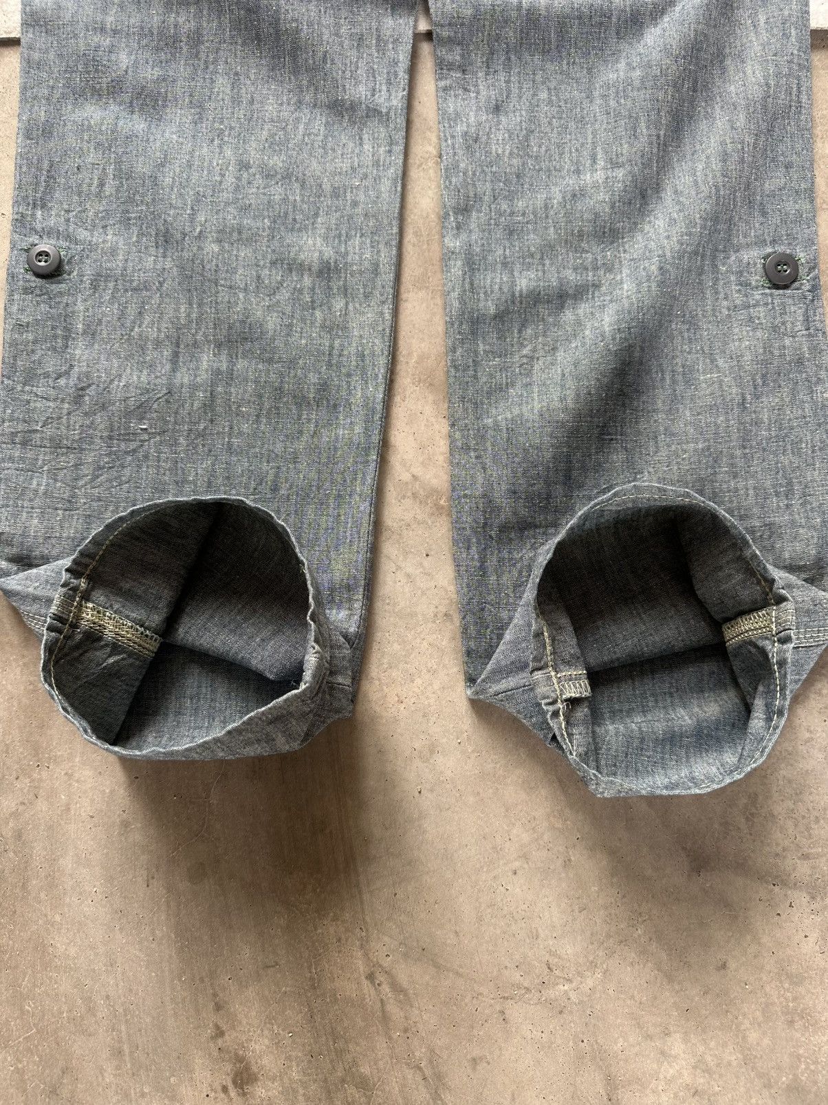 Edwin 712RS Vintage EDWIN TOKYO-JAPAN WorkWear Roll Ups Denim Pant Size US 33 - 14 Thumbnail