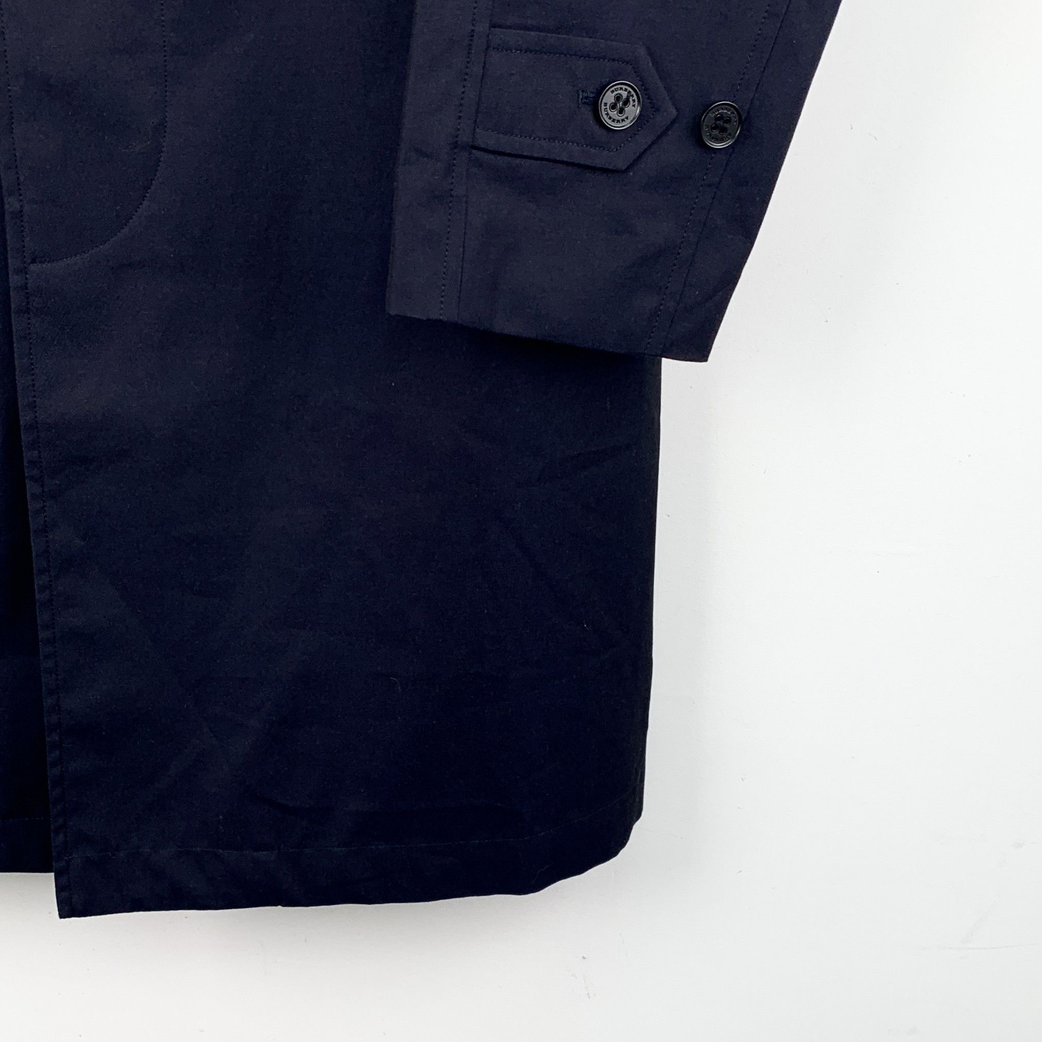 Burberry Burberry Long Trench Coat Dark Blue (50) Size US L / EU 52-54 / 3 - 4 Thumbnail