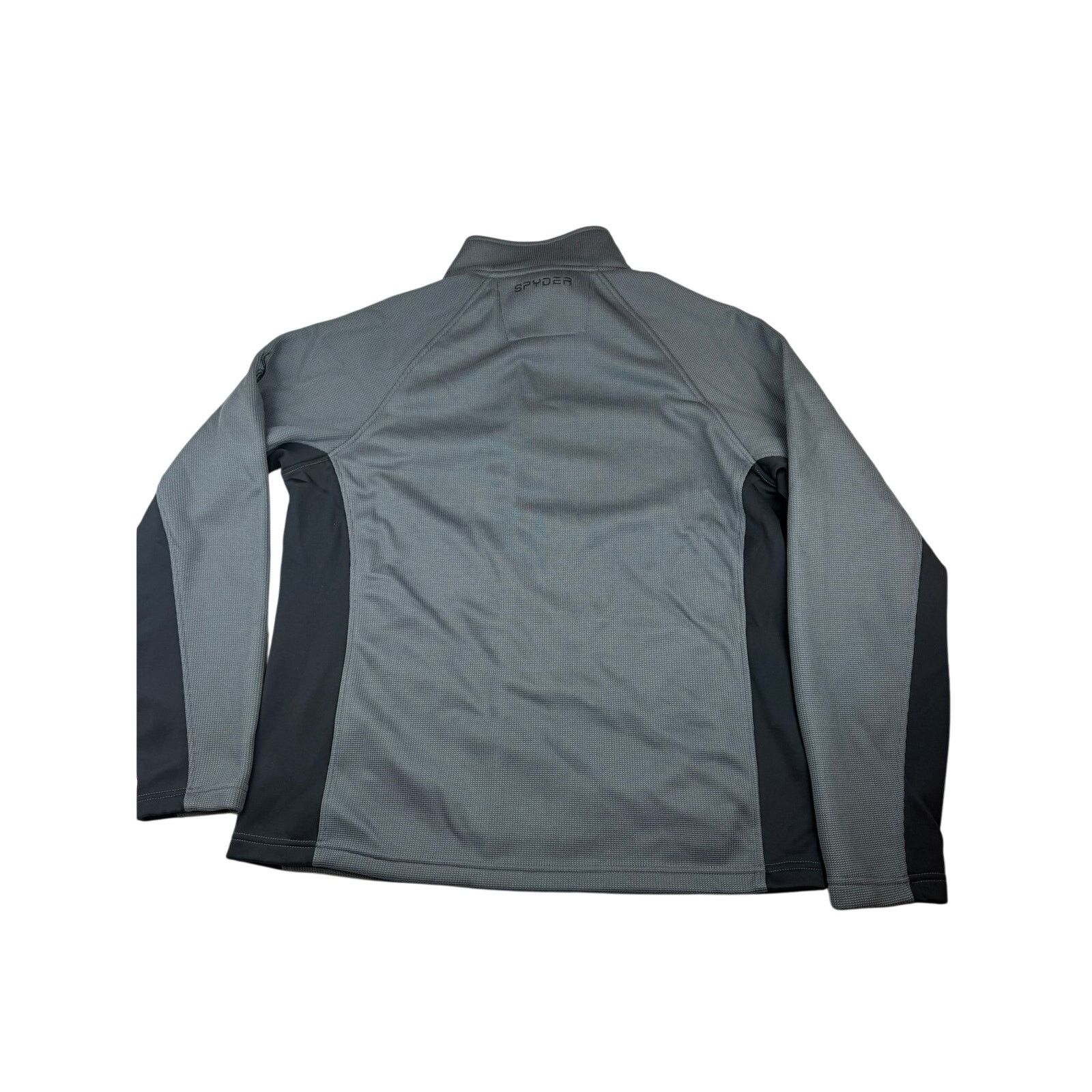Spyder Spyder Full Zip Fleece Jacket Womens Gray Black XL Size XL / US 12-14 / IT 48-50 - 2 Thumbnail