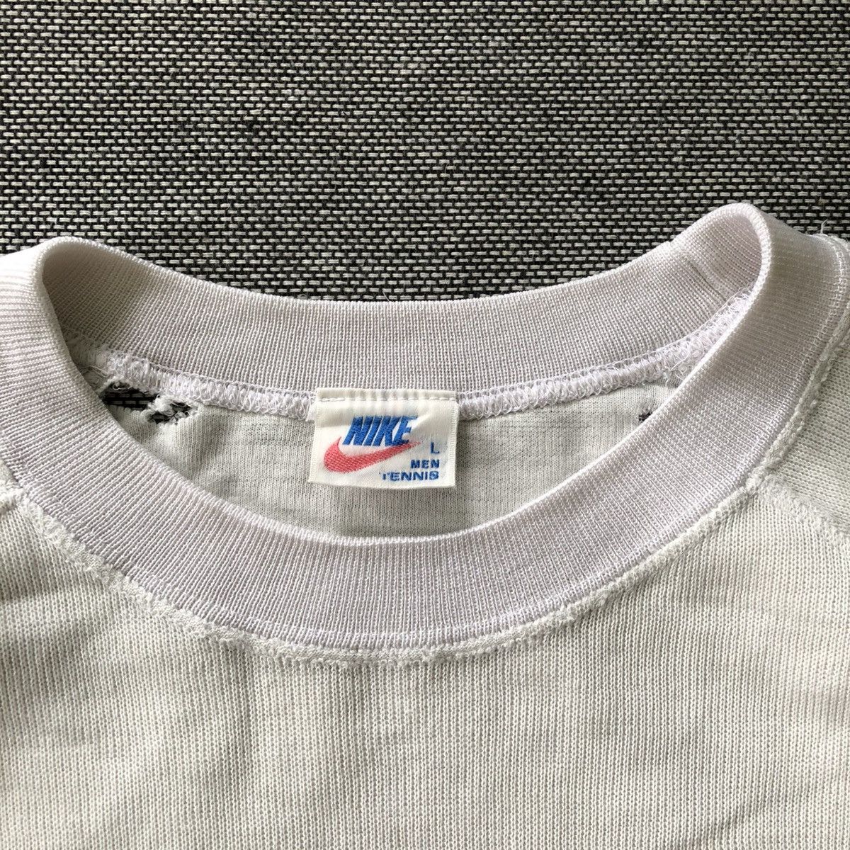 Nike NIKE 80's Suntory Cup Tennis Sportswear Crewneck Sweatshirt Size US L / EU 52-54 / 3 - 12 Thumbnail
