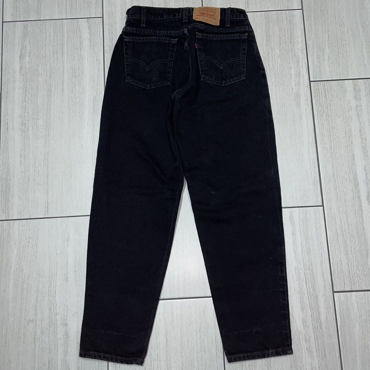 Levi's Vintage Clothing Levi’s Vintage Made In USA 560 Black Denim Size US 30 / EU 46 - 1 Thumbnail