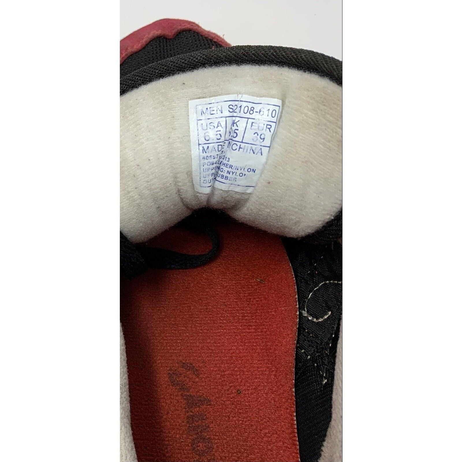 Saucony Saucony Shadow Original 'Black Red' Men size 6.5. Size US 6.5 / EU 39-40 - 8 Thumbnail