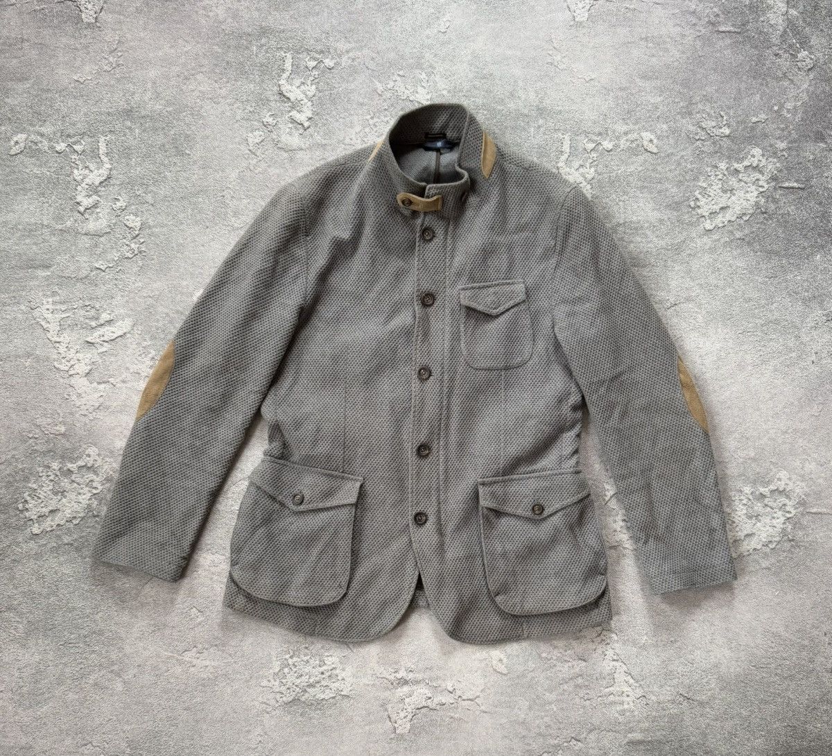 Designer × Massimo Dutti Massimo Dutti EUR52/USA42 blazer button up zip jacket coat Size 42S - 4 Thumbnail
