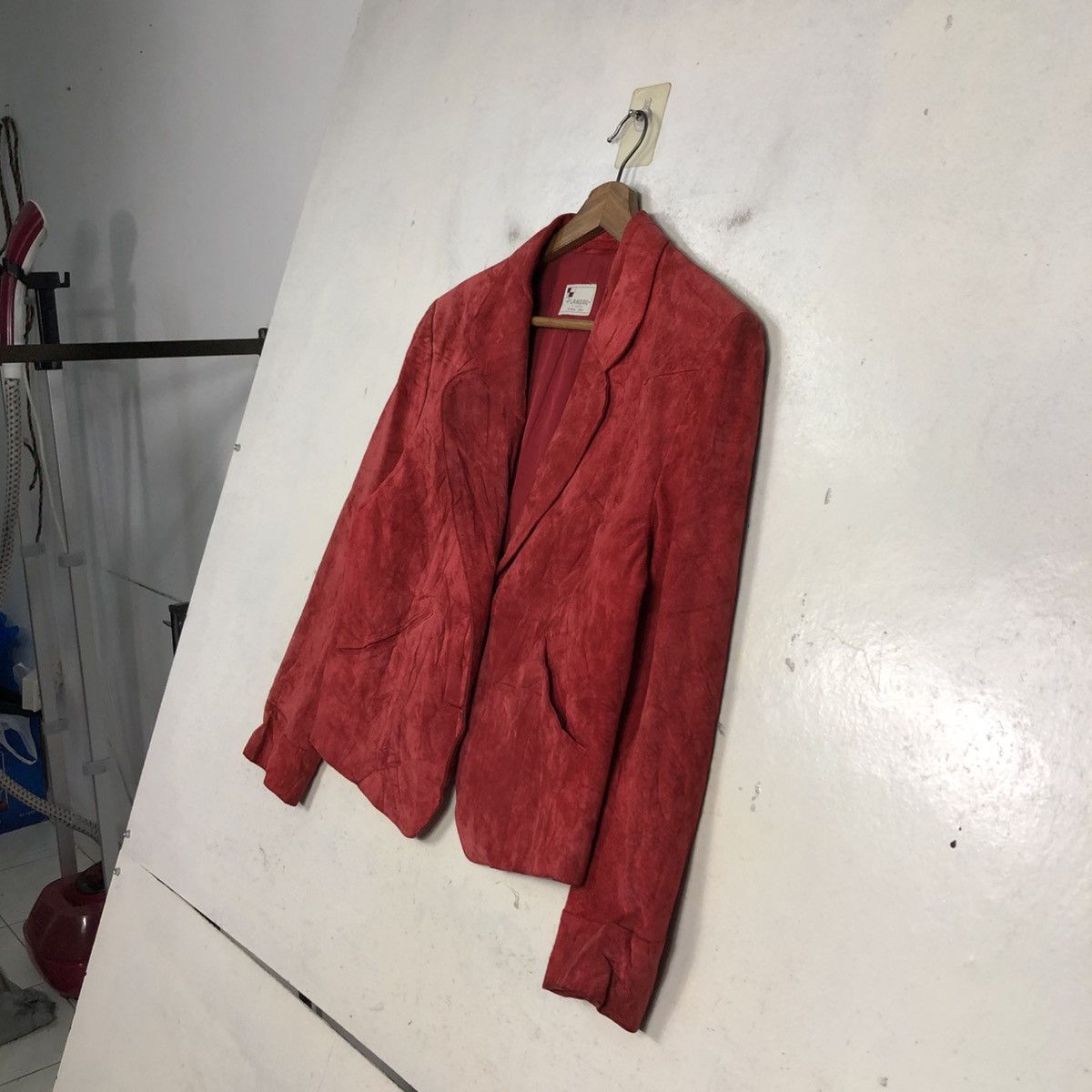Japanese Brand Vintage Biker Leather Jacket Flandre Japan Issey Miyake Size US M / EU 48-50 / 2 - 4 Thumbnail