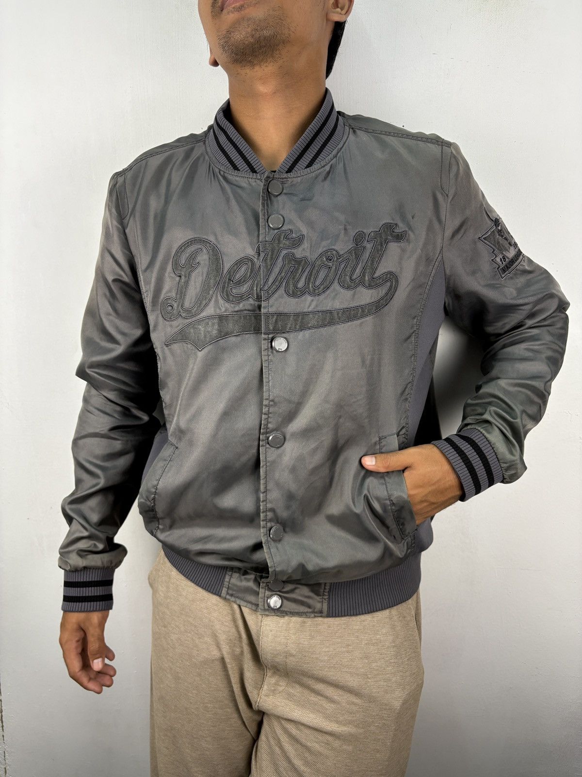 MLB Detroit Tigers Baseball Jacket Size US L / EU 52-54 / 3 - 1 Thumbnail