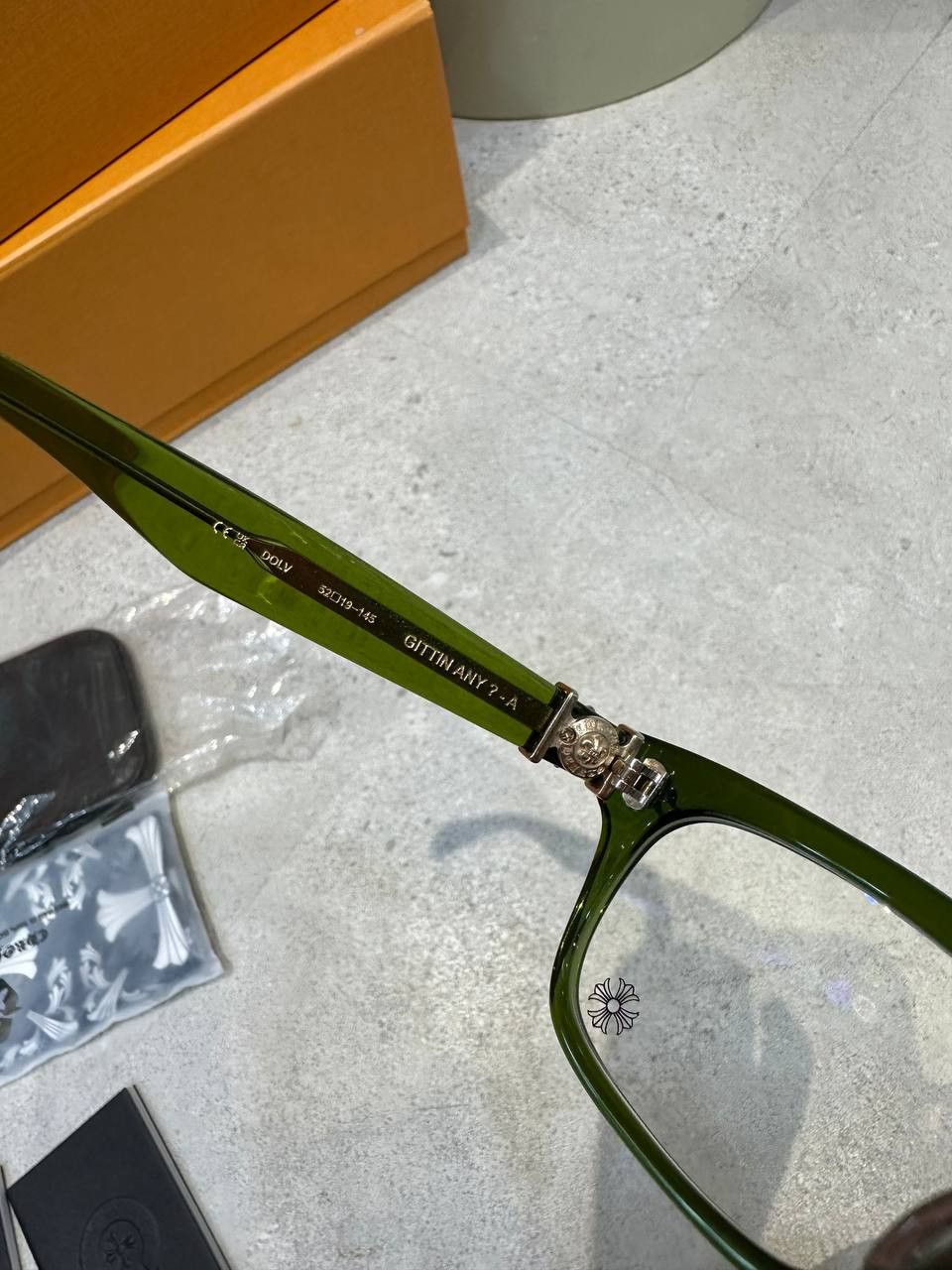 Chrome Hearts CHROME HEARTS GITTIN ANY?-A DARK OLIVE Size ONE SIZE - 8 Thumbnail
