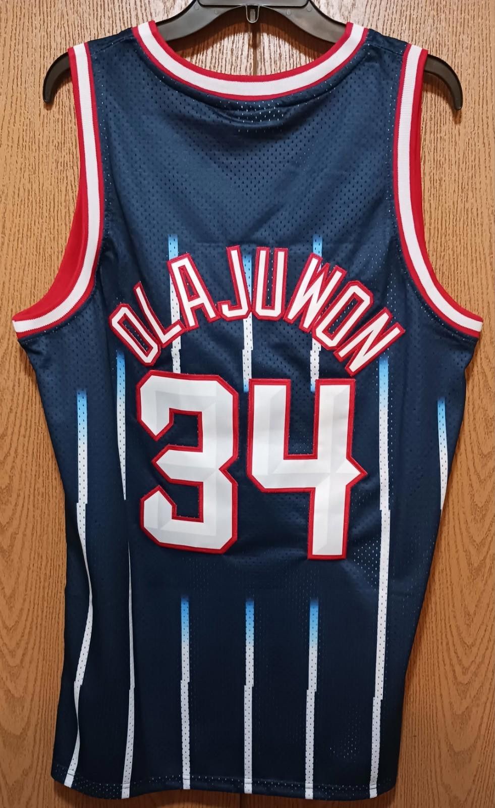 Other Hakeem Olajuwon (Mitch/Ness)-(Rockets)-(Size:XL)-$100 Size US XL / EU 56 / 4 - 5 Thumbnail