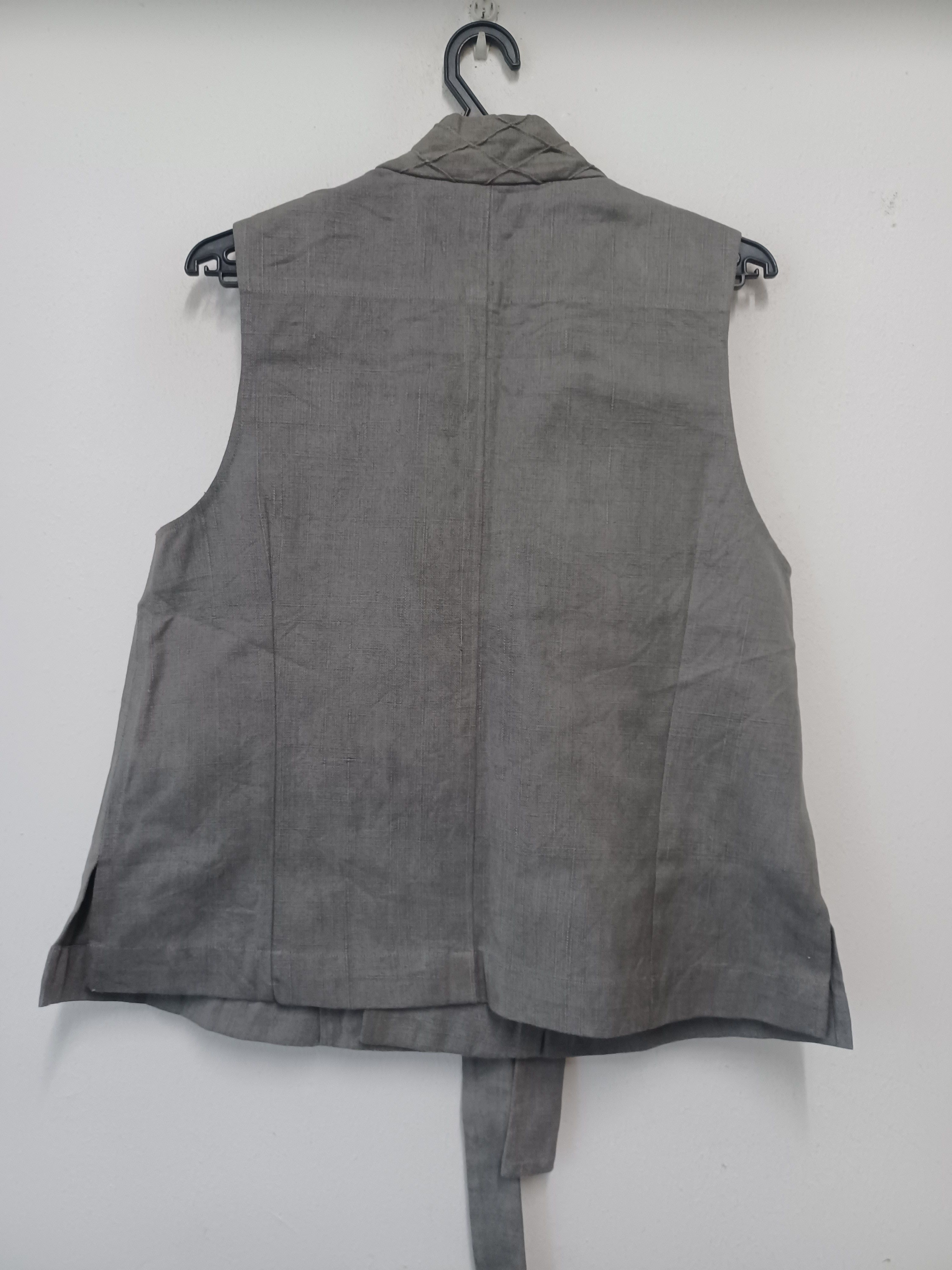 Designer TIE VEST DUCK CANVAS Size M / US 6-8 / IT 42-44 - 2 Thumbnail