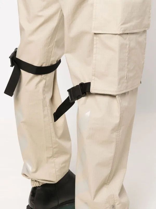 Off-White o1gr1nt0125 Diag Tab Cotton Cargo Pant in Dark Sand Size US 28 / EU 44 - 5 Thumbnail