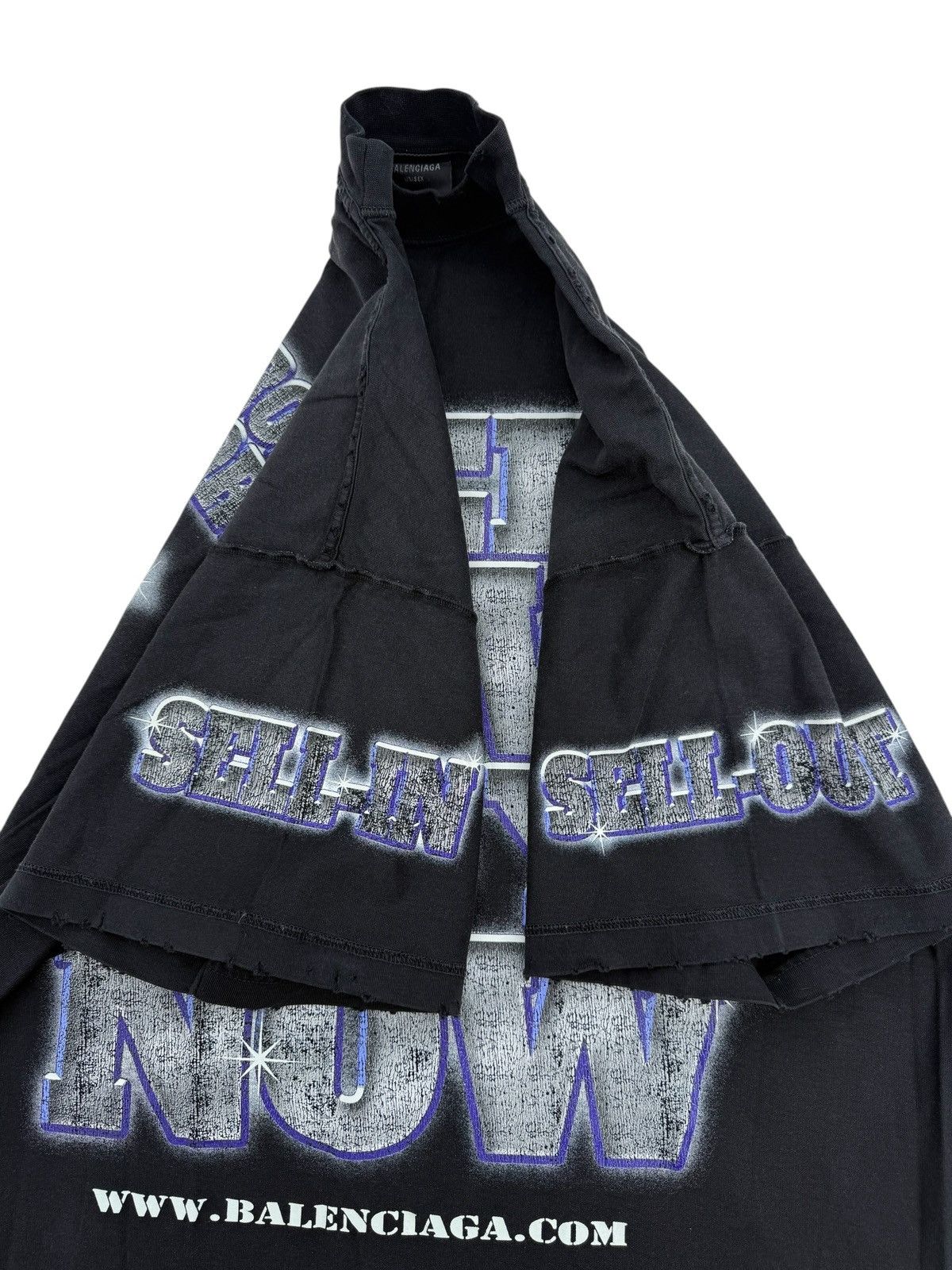 Balenciaga Balenciaga see now t shirt Size US L / EU 52-54 / 3 - 3 Thumbnail