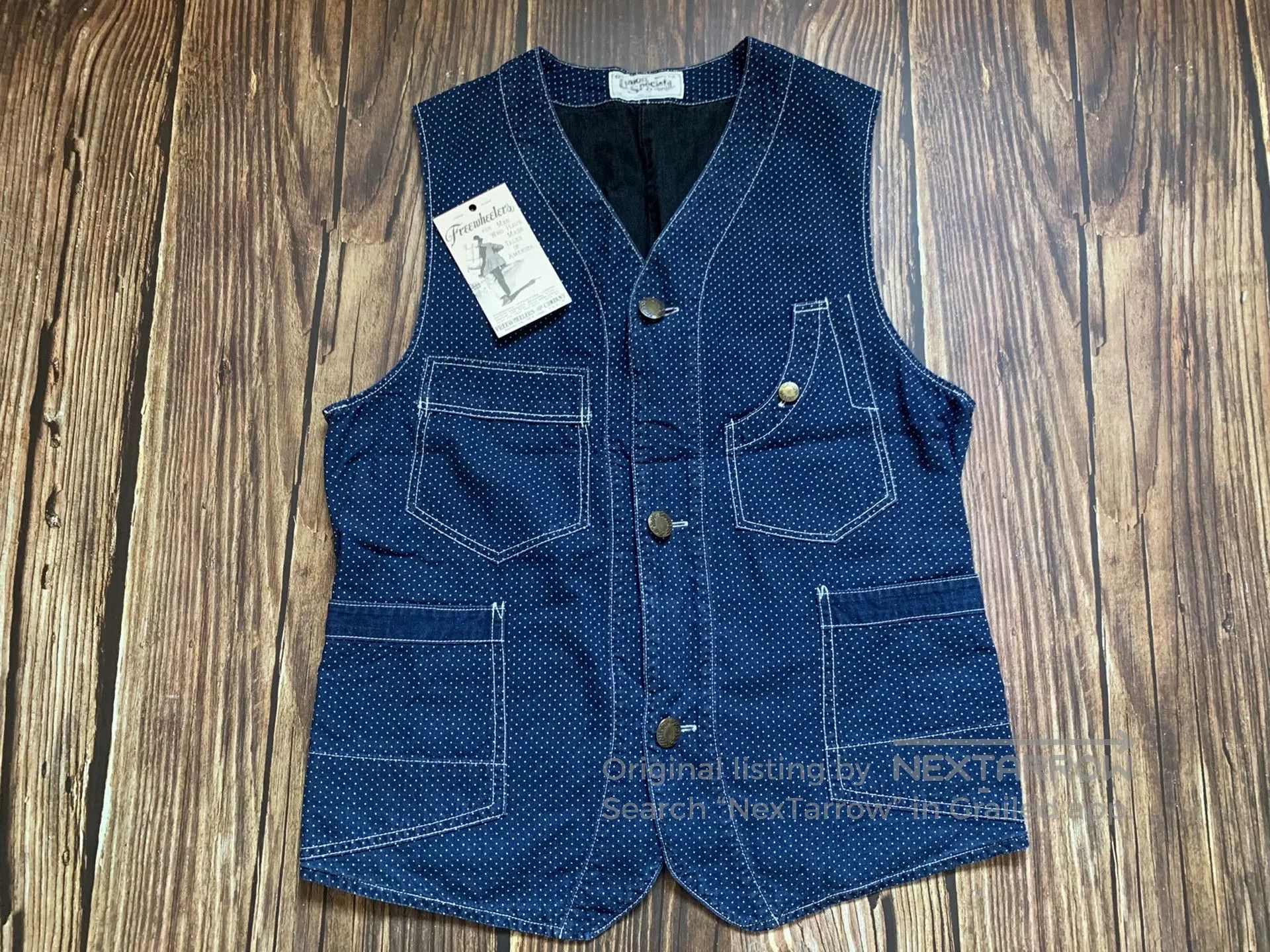 Freewheelers Freewheelers Trackwalker Wabash Vest. Size US S / EU 44-46 / 1 - 1 Thumbnail
