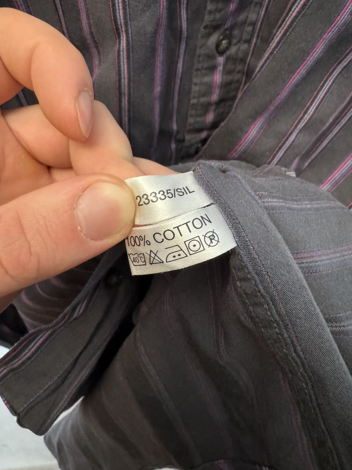 Vintage × Yves Saint Laurent Yves Saint Laurent Shirt Vintage Size US L / EU 52-54 / 3 - 7 Thumbnail