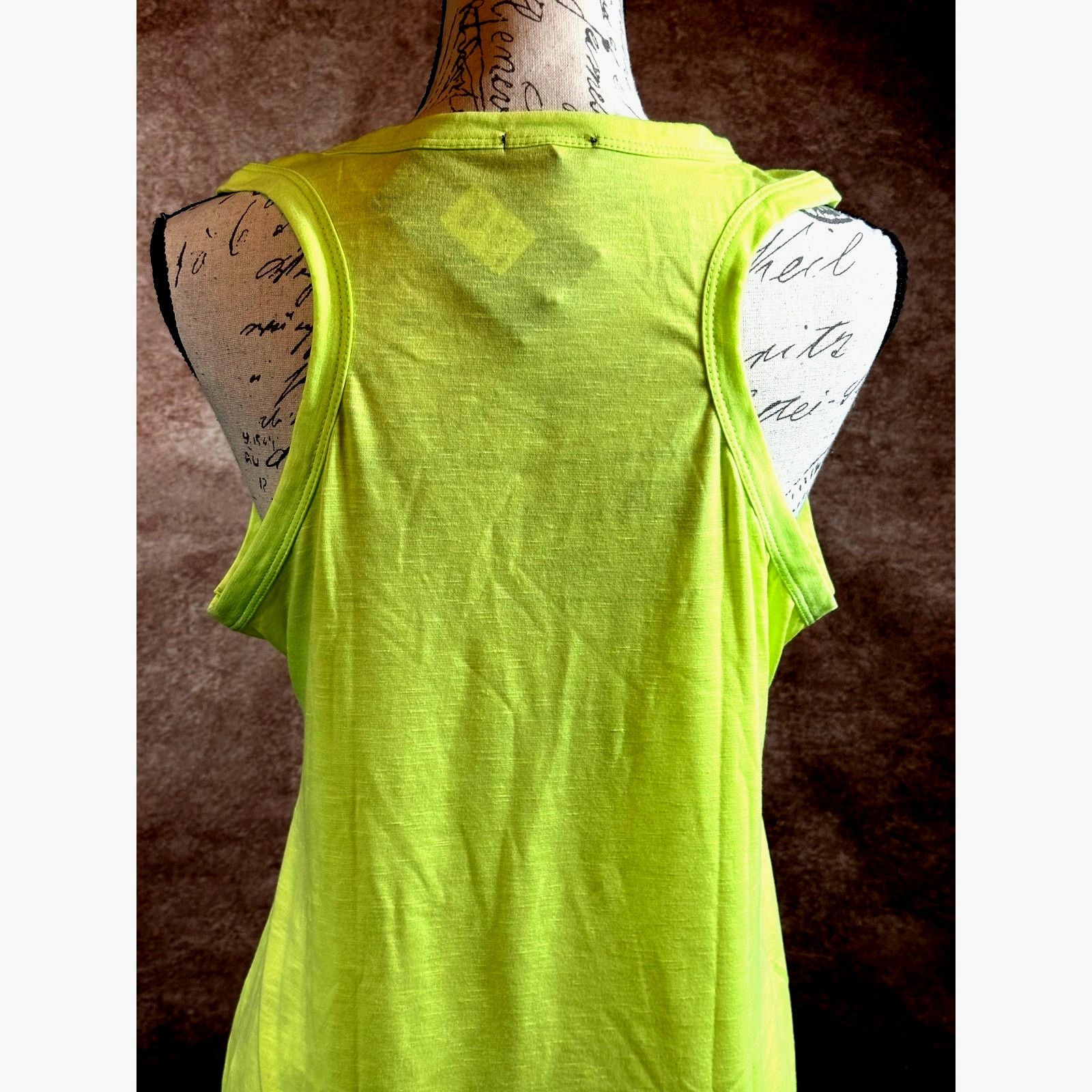 Other Hillary Muscle Tank Top Neon Green Size L Size L / US 10 / IT 46 - 8 Thumbnail