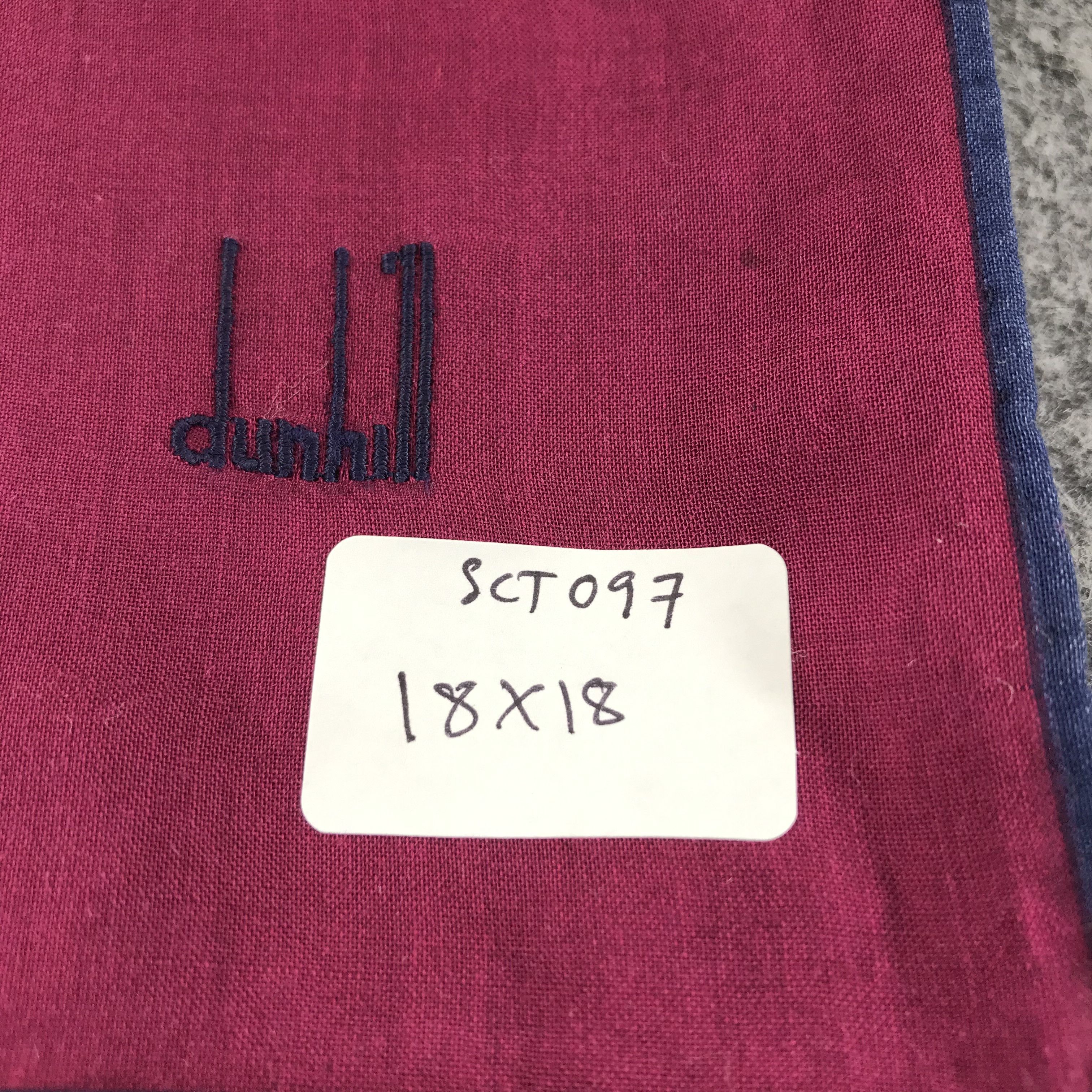 Alfred Dunhill × Vintage Dunhill Handkerchief Neckerchief Bandana SCT097 Size ONE SIZE - 7 Thumbnail