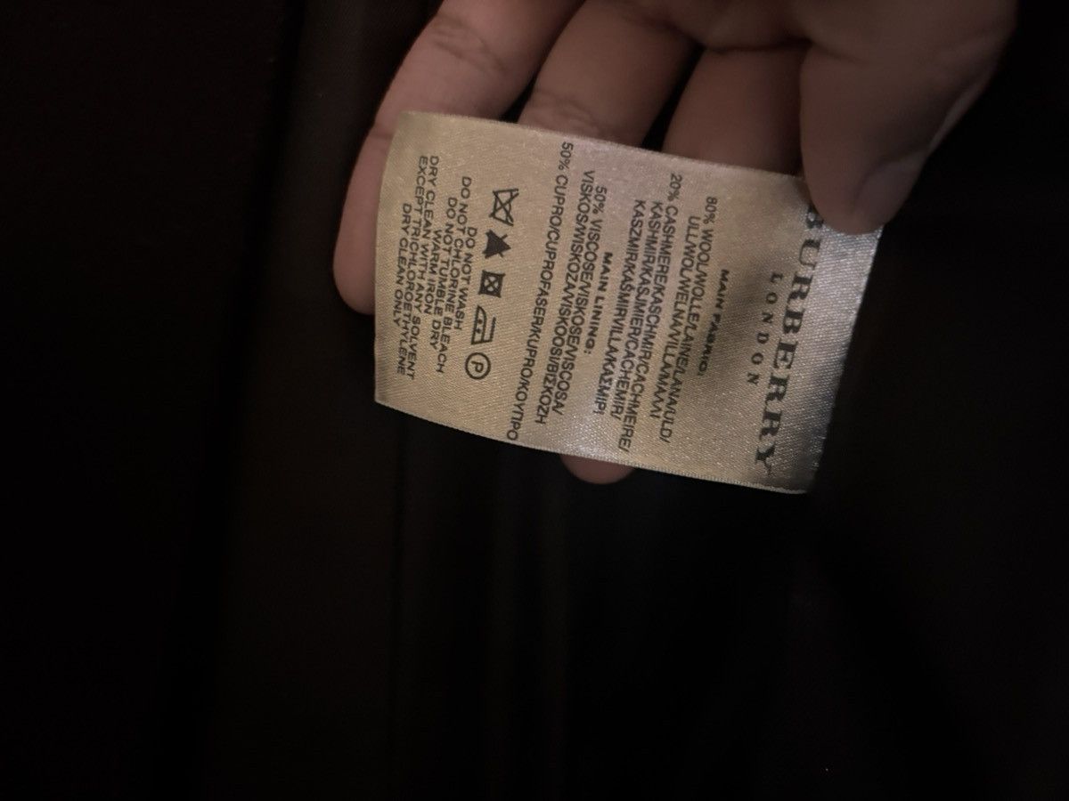 Burberry Vintage Burberry Wool Tailored Jacket Size M / US 6-8 / IT 42-44 - 3 Thumbnail