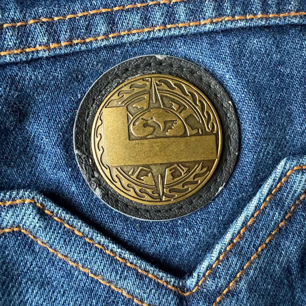 Lancel Vintage 90’s Lancel Paris Jeans with Purple Gold Embroidery Size US 28 / EU 44 - 8 Thumbnail