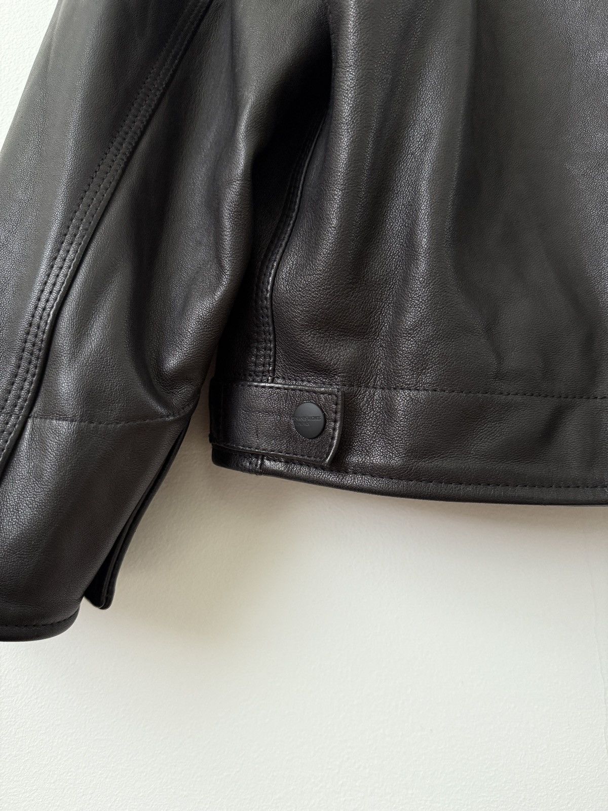 Enfants Riches Deprimes 2022 "Records" Sheep Leather Work Jacket Size US L / EU 52-54 / 3 - 13 Thumbnail