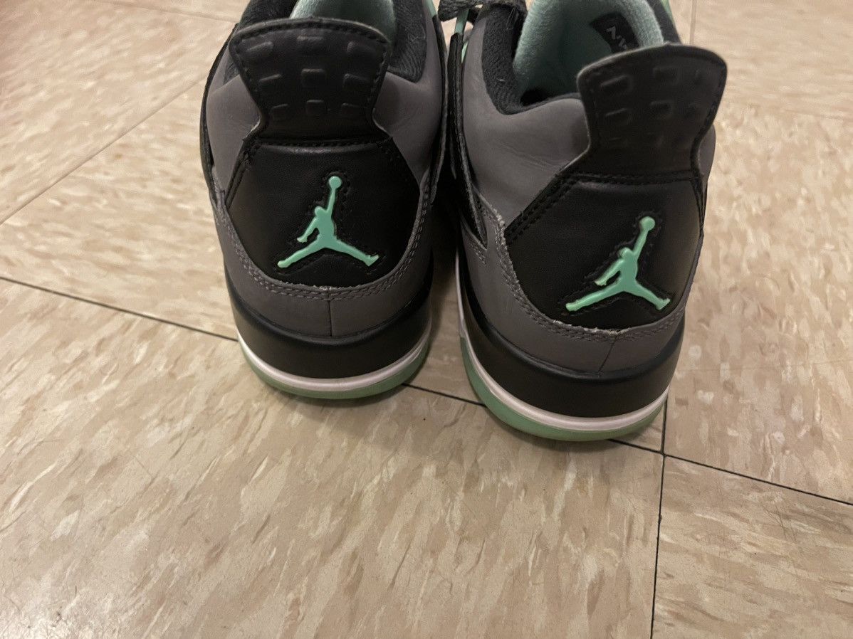 Jordan Brand Green glow 4s Size US 6.5 / EU 39-40 - 5 Thumbnail