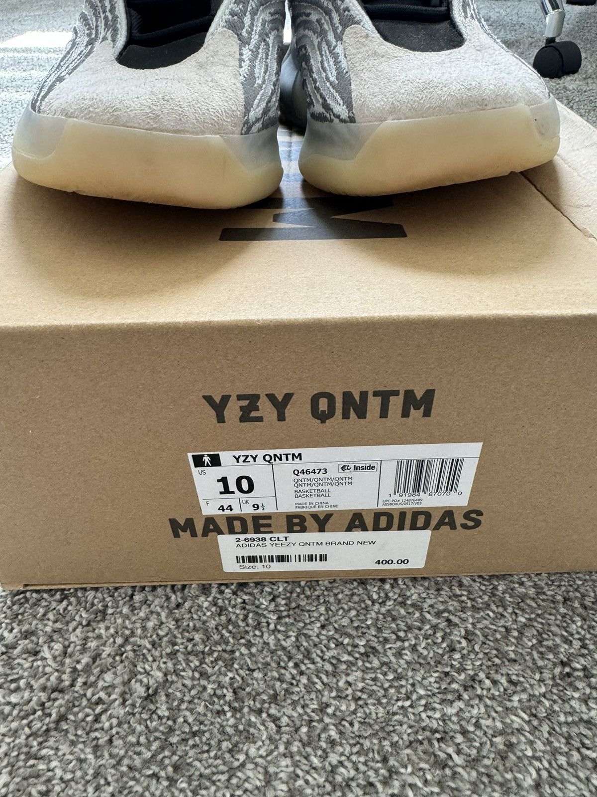 Adidas Adidas Yeezy QNTM Size US 10 / EU 43 - 7 Thumbnail