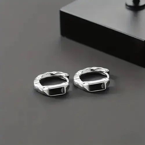 Other Vintage Pair Men's Fashion Trendy Earrings Size ONE SIZE - 4 Thumbnail