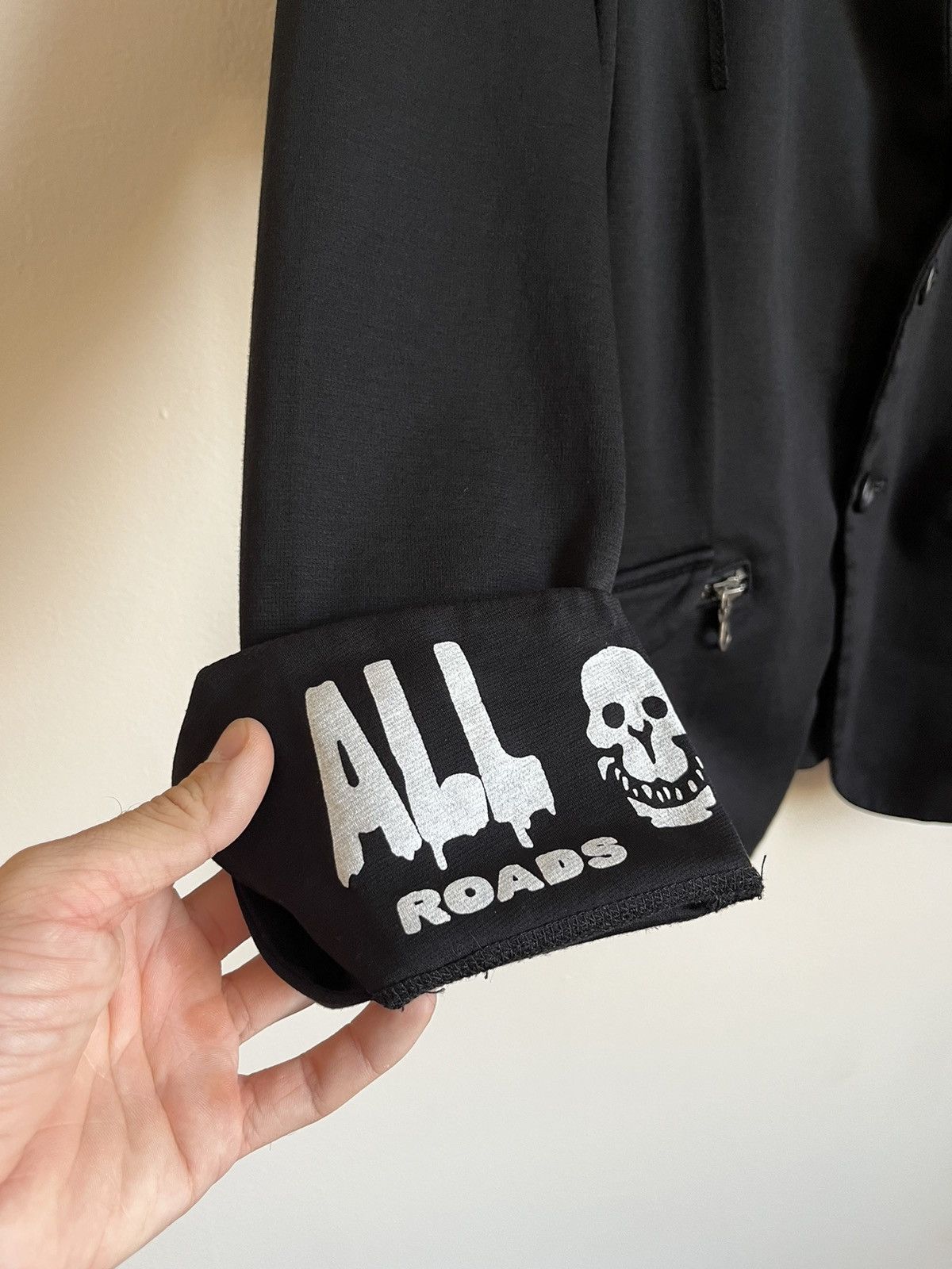 If Six Was Nine × Japanese Brand × Vintage Vintage 00’s PPFM “All Roads Lead To Rock” Blazer Jacket Size L / US 10 / IT 46 - 11 Thumbnail