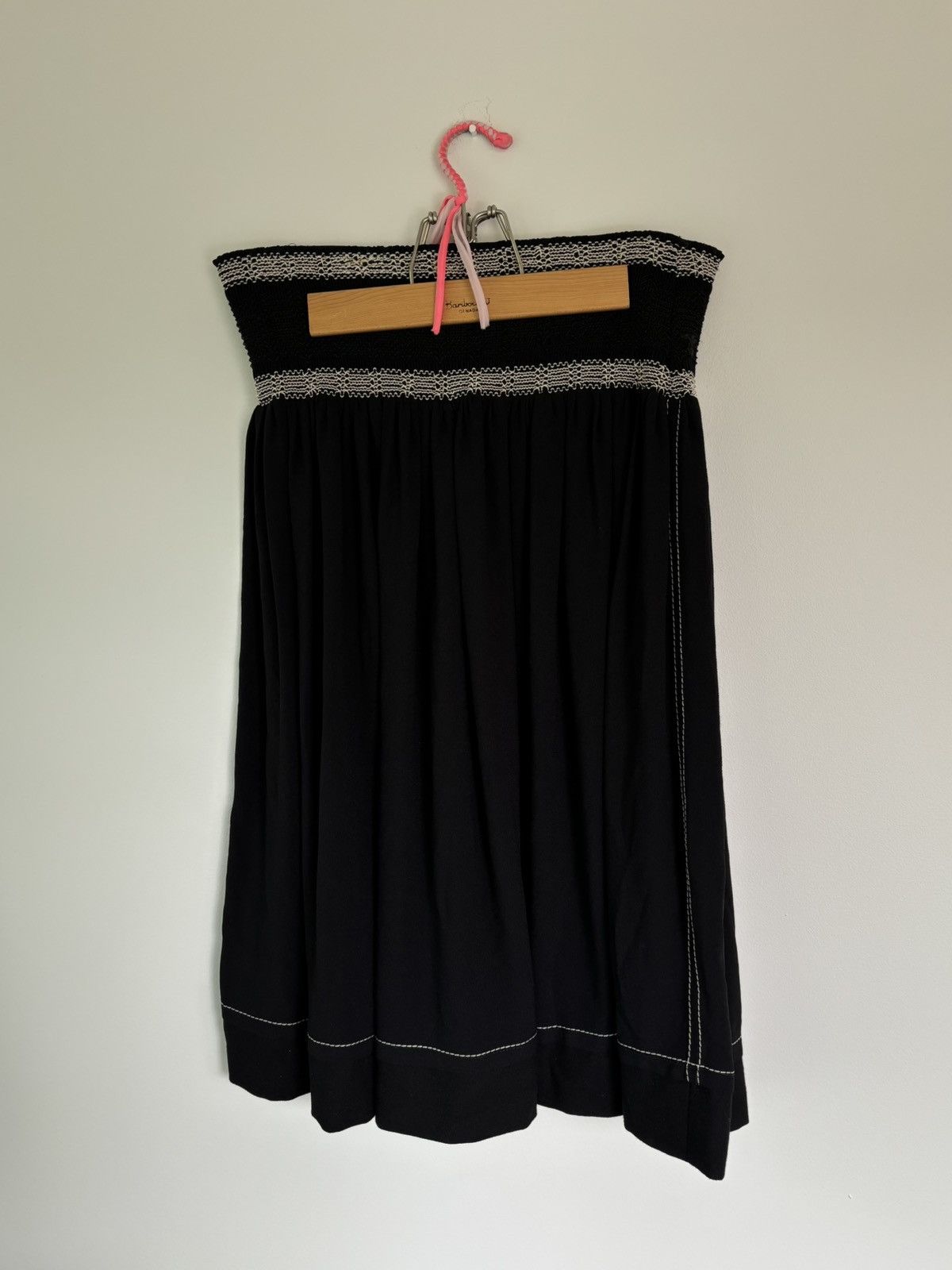 Prada S/S 2014 Prada Skirt Elastic Acetate Maxi Skirt Contrast 48 Size 34" / US 12 / IT 48 - 11 Thumbnail