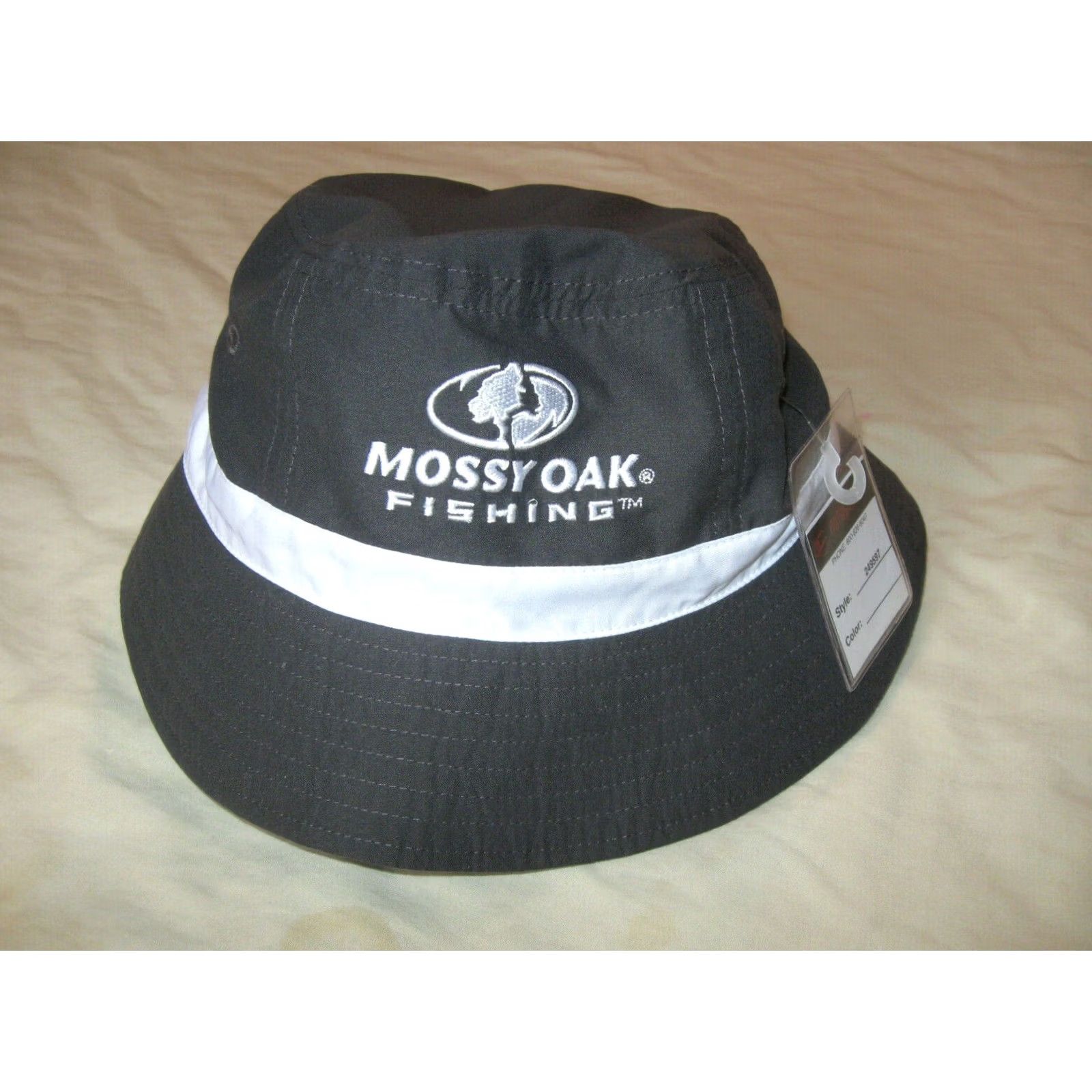 Vintage Mossy Oak Fishing Hat Cap Bucket Reversible New W/Tags Adult One Size Men's Size ONE SIZE - 2 Thumbnail