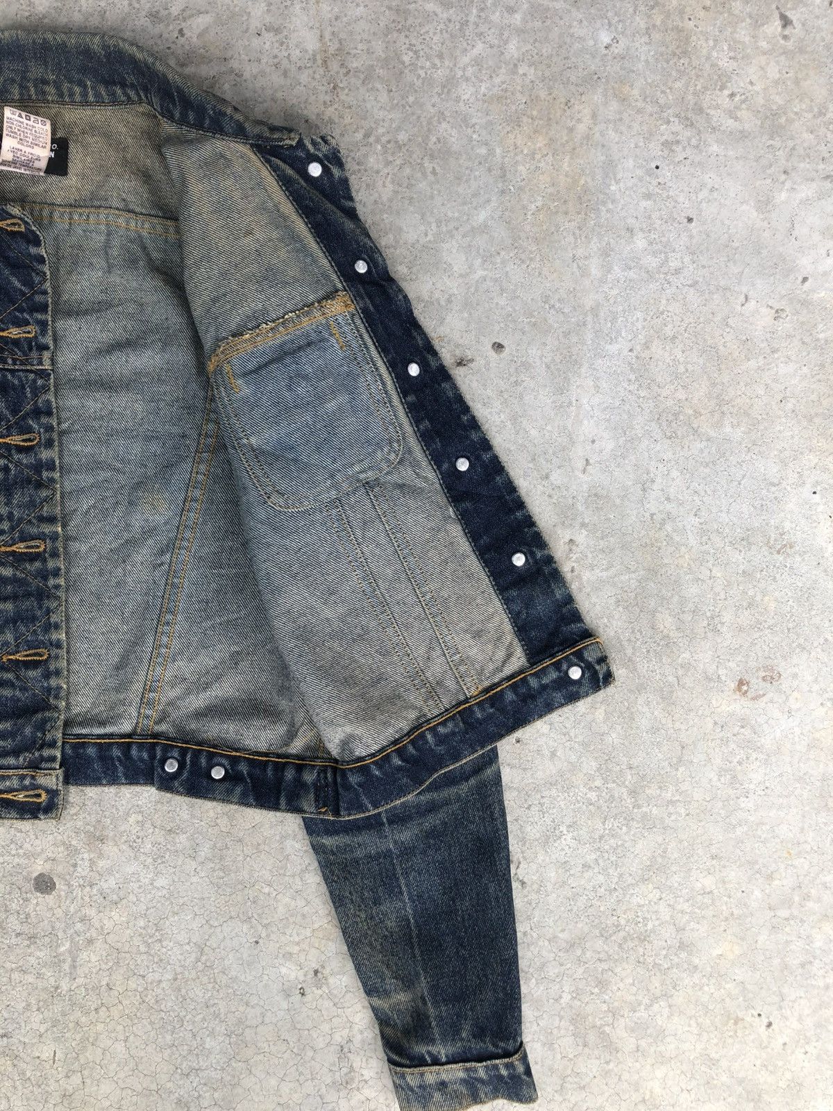 Ralph Lauren Vintage RL Ralph Lauren Denim Jacket Distressed Denim Size US XS / EU 42 / 0 - 8 Thumbnail