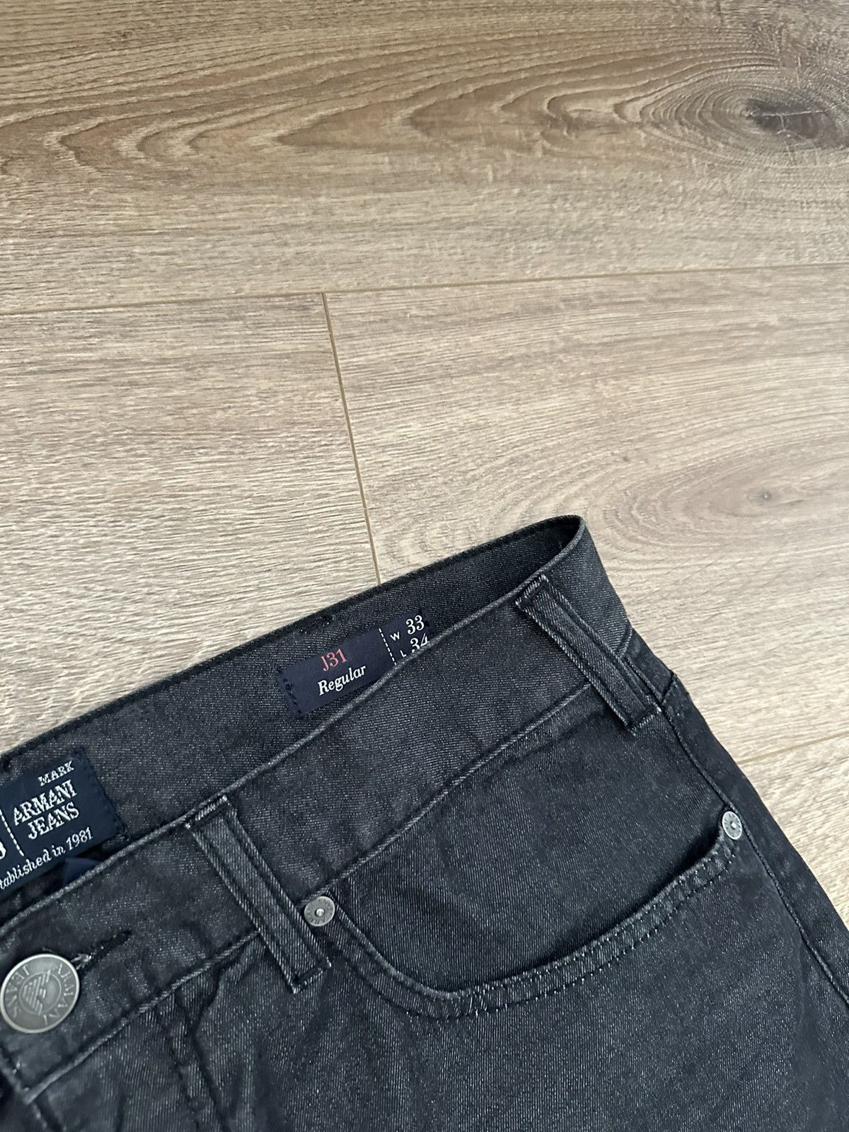 Giorgio Armani 🔥VINTAGE ARMANI J31 JUNYA WATANABE JAPAN STYLE LIGHT JEANS🔥 Size US 33 - 6 Thumbnail