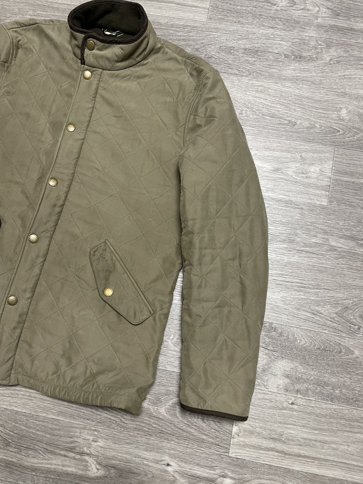 Barbour Vintage Barbour Bowden Fleece Lined Quilted Jacket Size US L / EU 52-54 / 3 - 5 Thumbnail