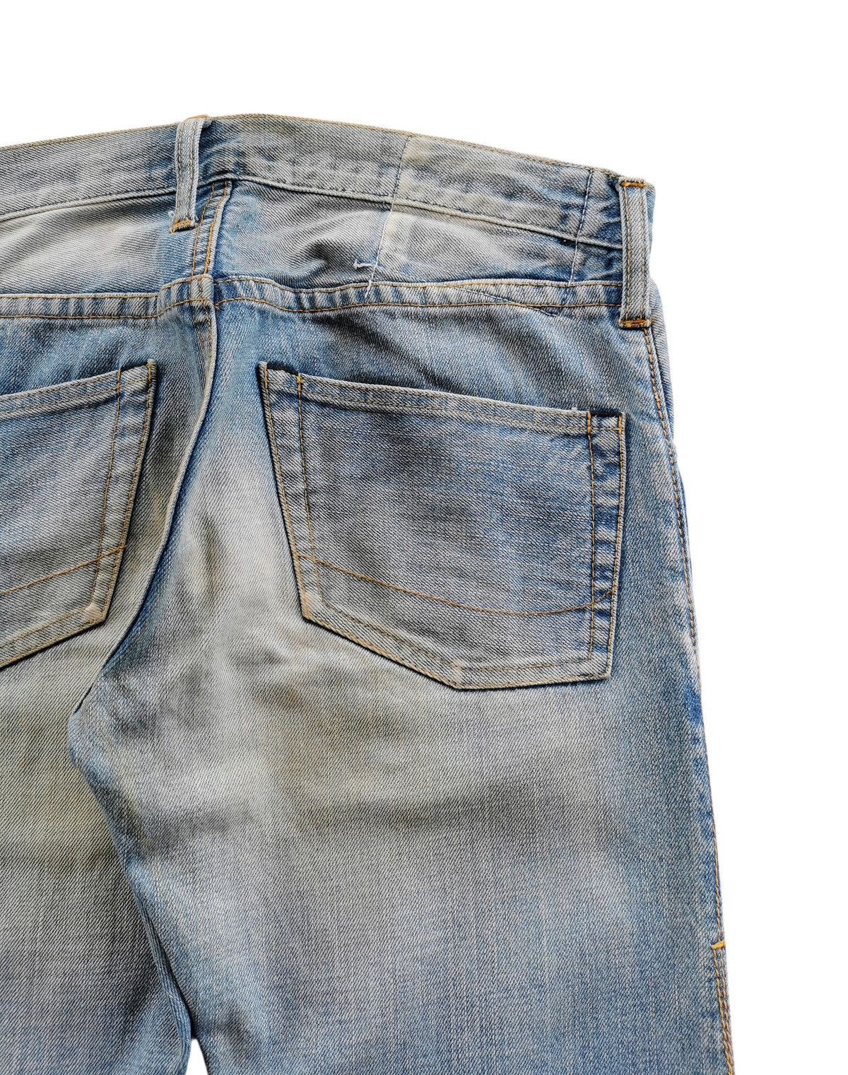 Global Work Crashed Skinny Denim Size US 31 - 6 Thumbnail
