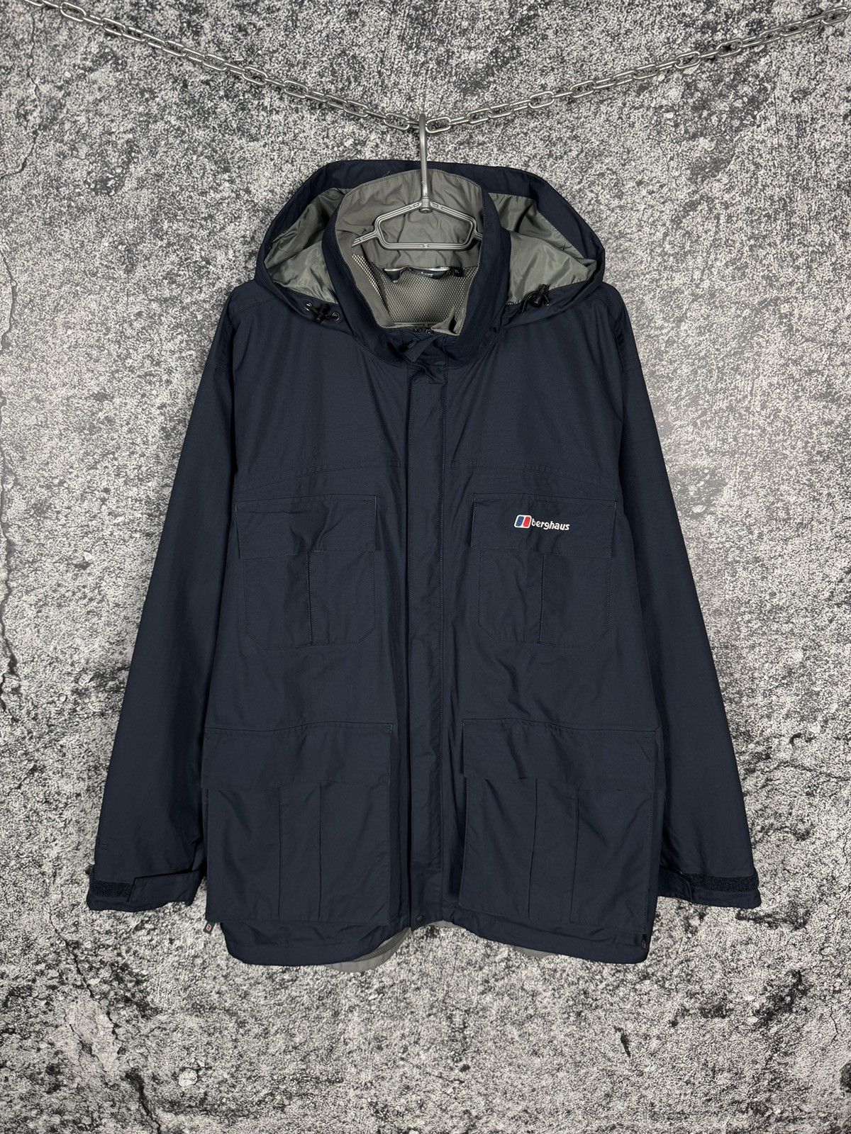 Berghaus Berghaus AQ2 Nylon Jacket Windbreaker 4 Pockets Outdoor XL Size US XL / EU 56 / 4 - 1 Thumbnail