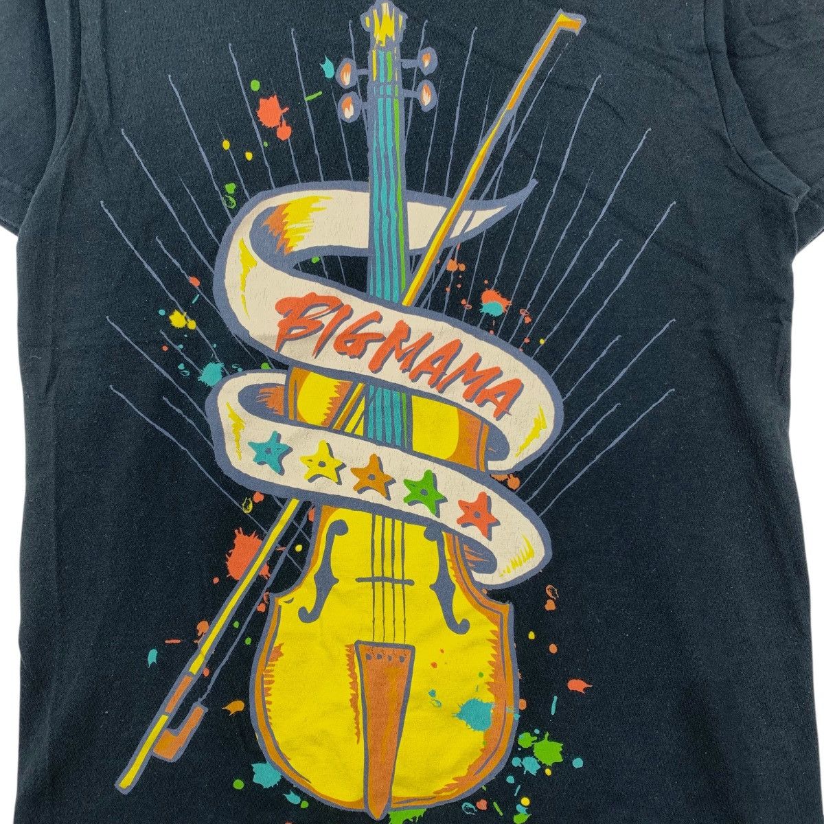 Japanese Brand RX-RECORDS Big Mama Violin Japanese Band Short Sleeve Tshirt Size US S / EU 44-46 / 1 - 3 Thumbnail