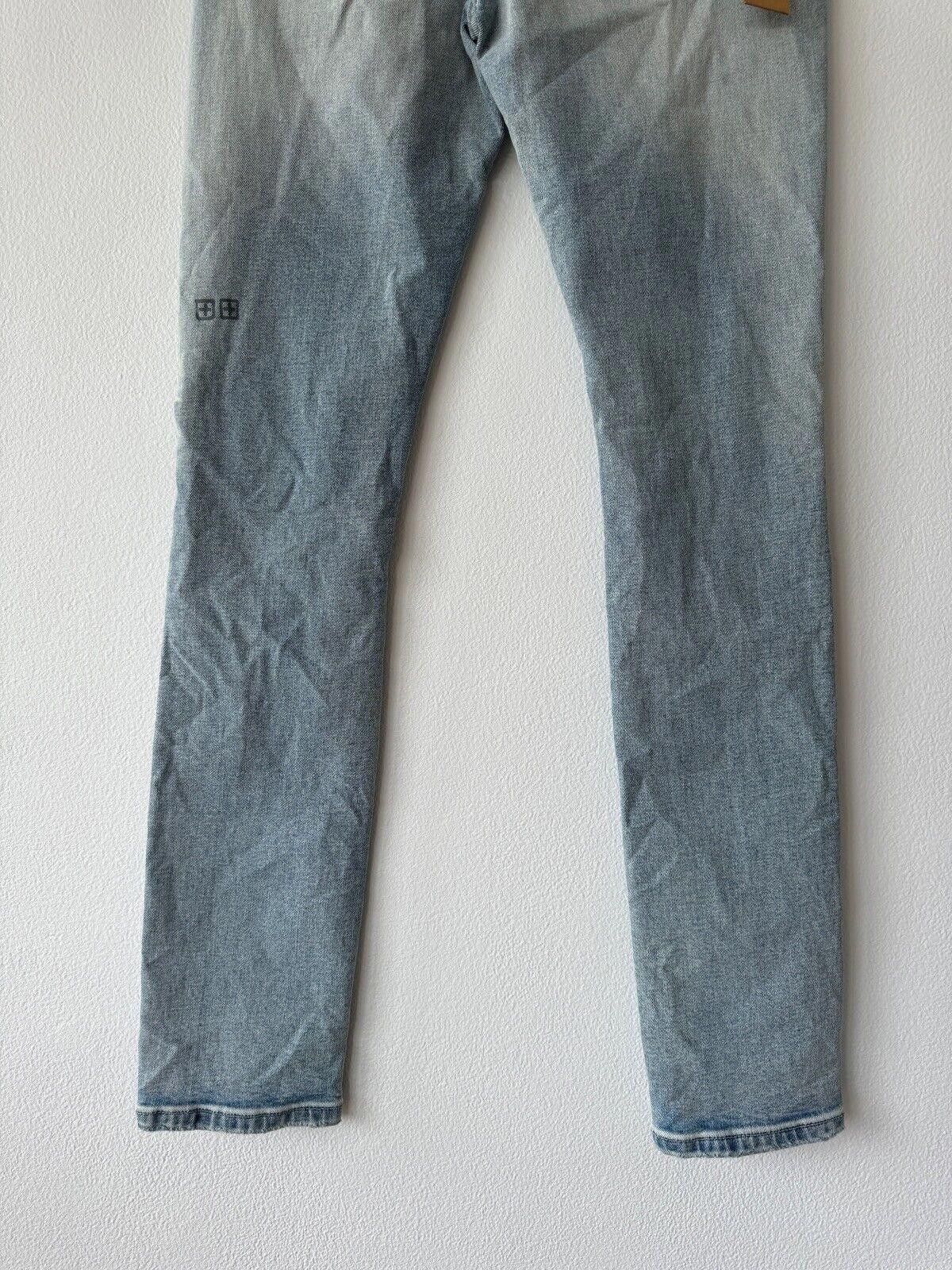 Ksubi new Ksubi mens denim jean chitch 29 slim punk blue trashed Size US 29 - 7 Thumbnail