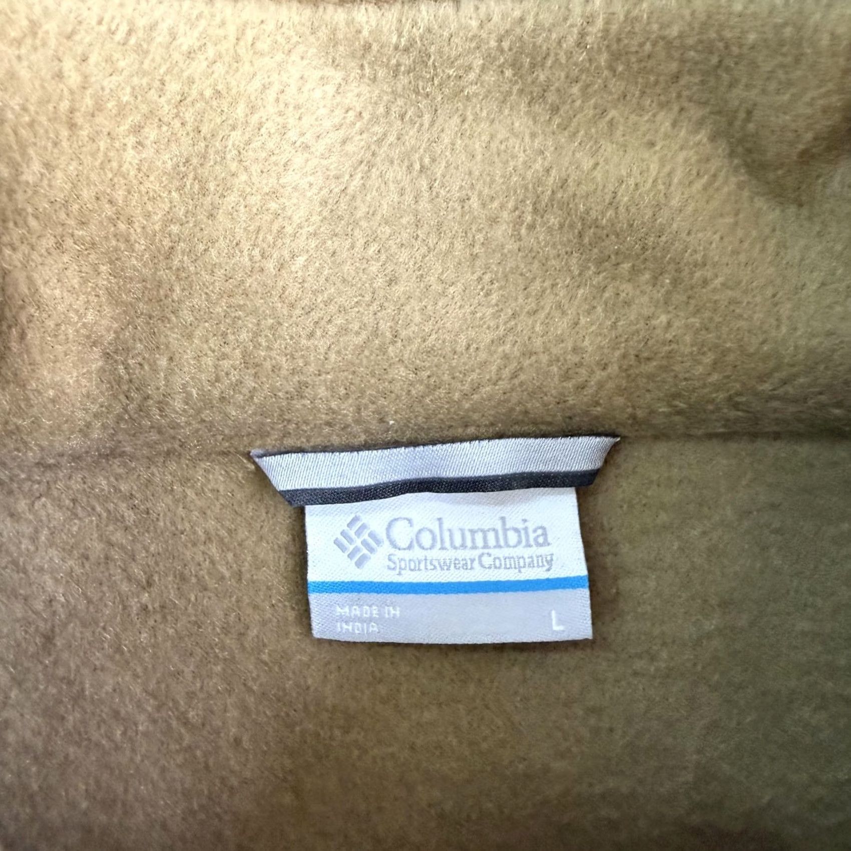 Vintage Columbia Jacket Mens Large Brown Fleece Full Zip Stand Collar Outdoor Hiking Size US L / EU 52-54 / 3 - 3 Thumbnail