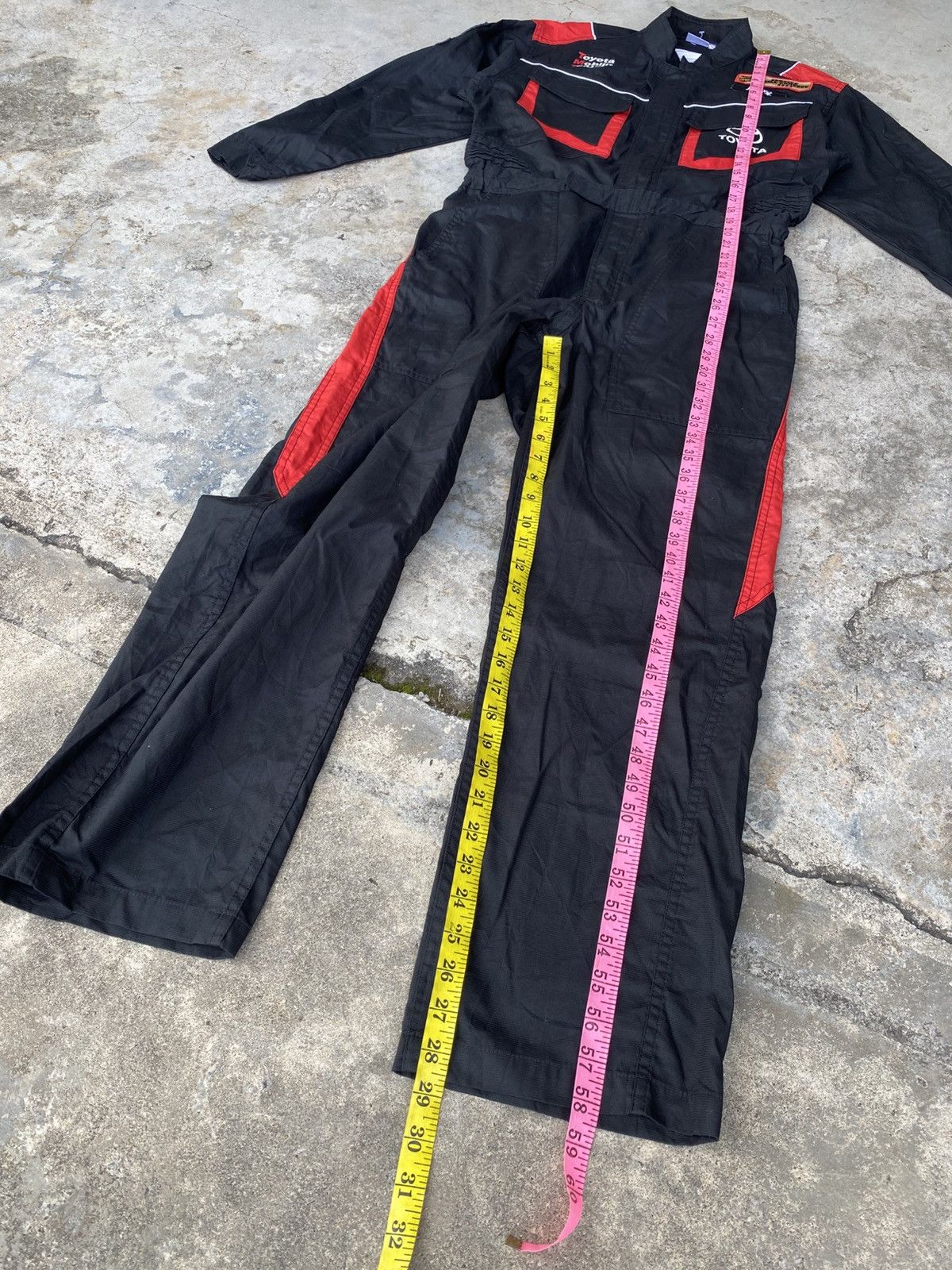 Other Vintage Toyota Racing Suit – Black & Red Jumpsuit Size US 31 - 17 Thumbnail