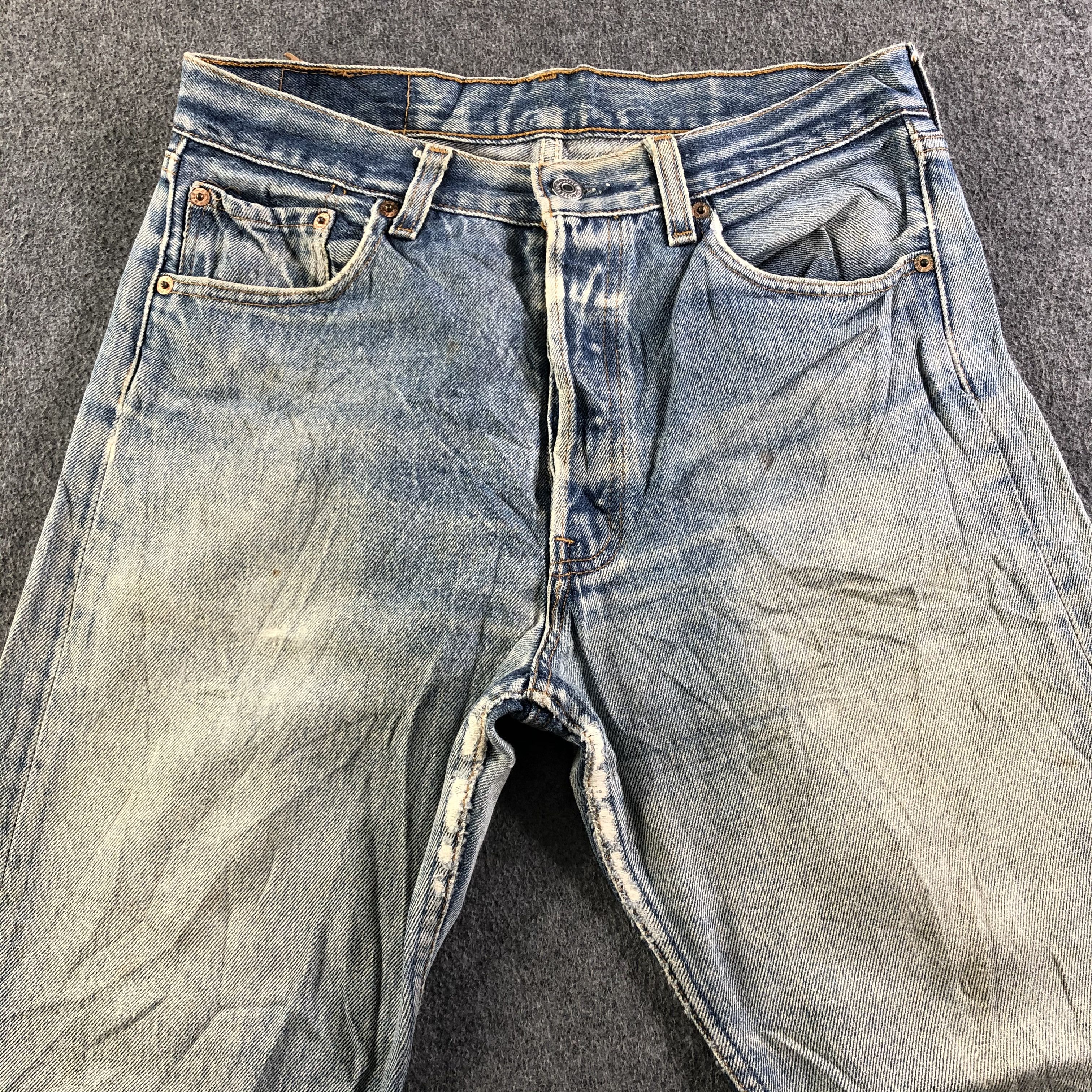 Levi's Vintage 90s Levis 501 Jeans-J3841 Size US 30 / EU 46 - 3 Thumbnail