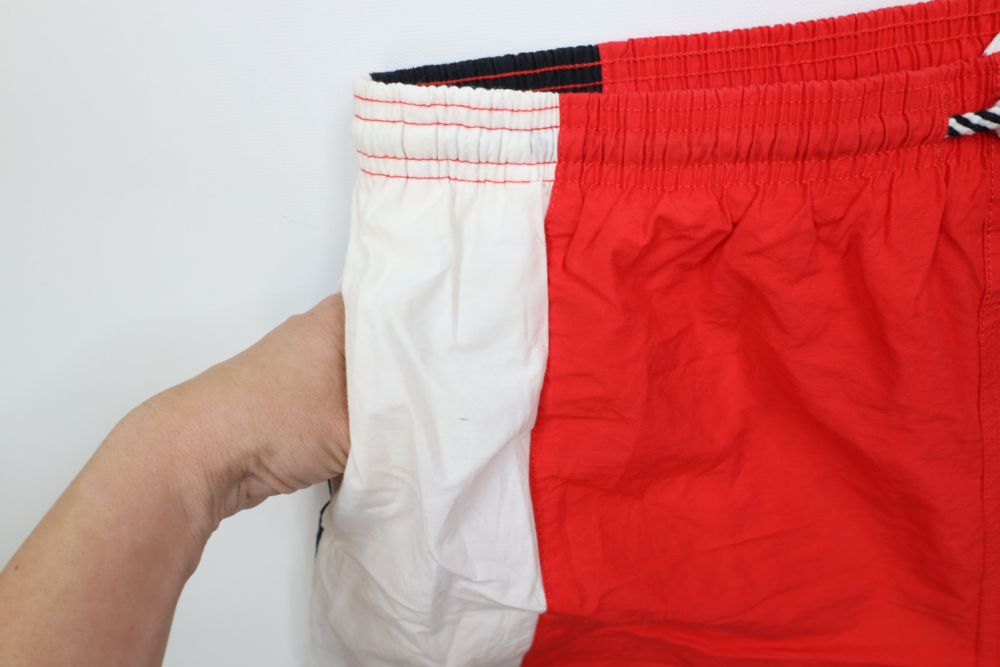 Vintage Deadstock Vintage 90s Streetwear Block Lined Shorts Trunks Size US 36 / EU 52 - 7 Thumbnail
