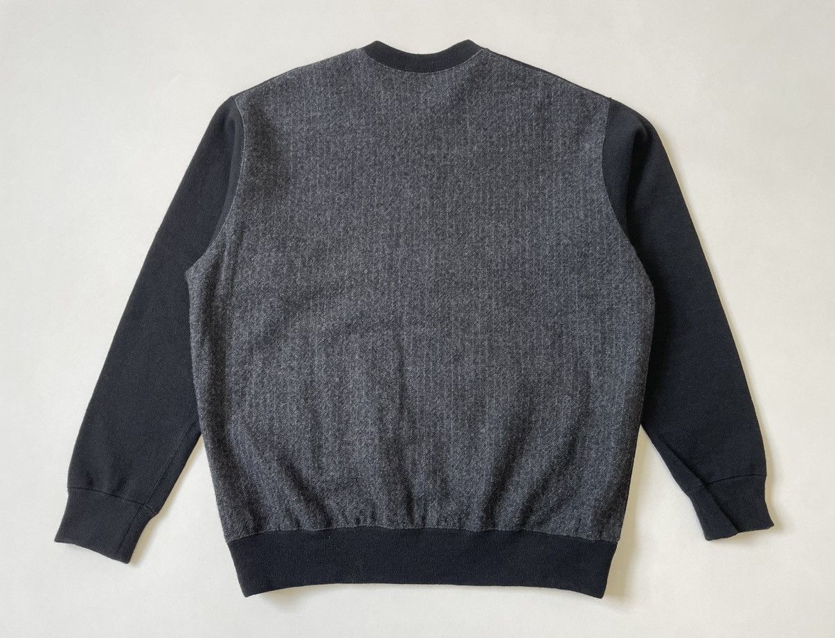 Comme des Garcons A/W 23 Boxy Fit Black Wool Zip Sweater Size US L / EU 52-54 / 3 - 12 Thumbnail