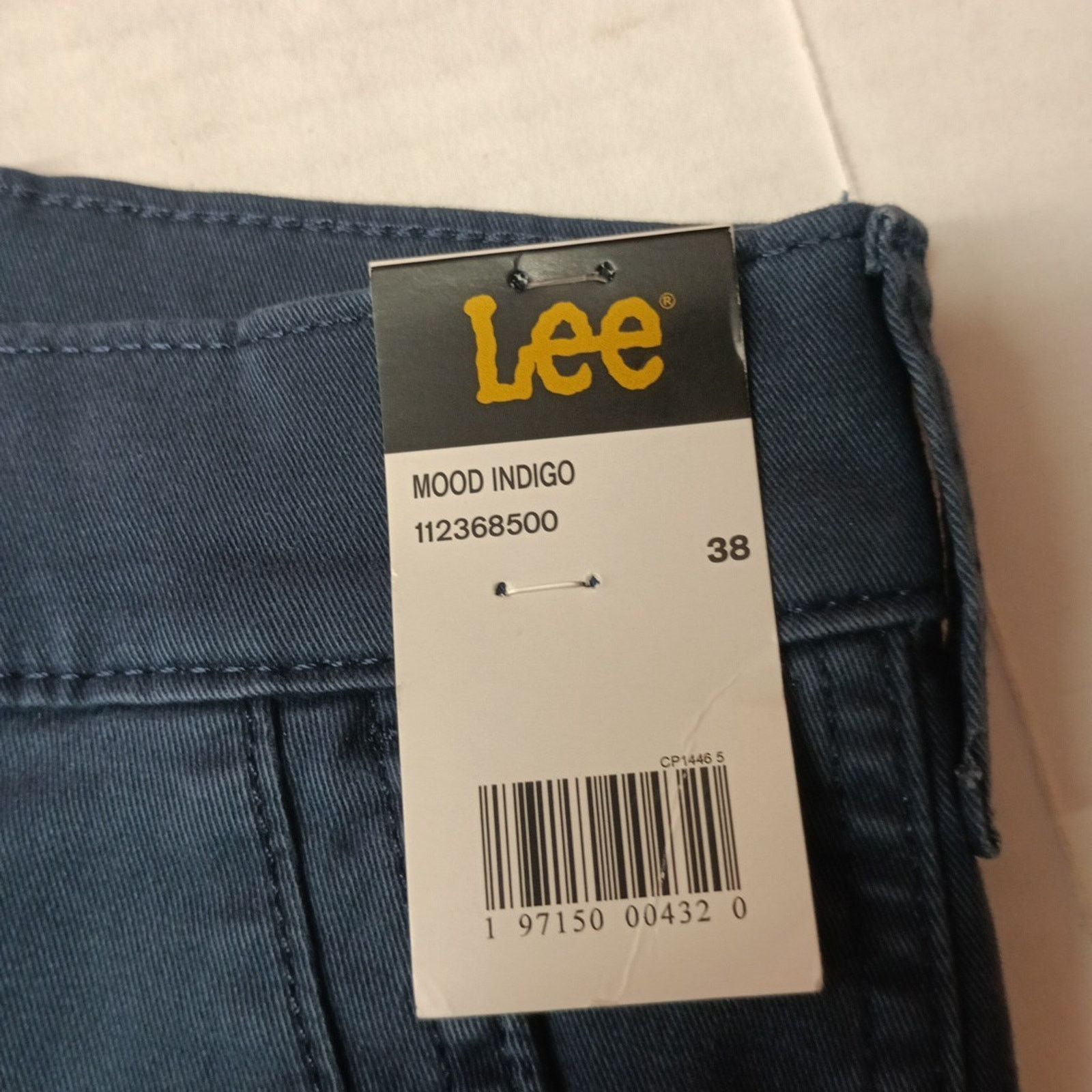 Lee Lee Cargo Shorts Men's Size 38 Blue 11" Inseam Relaxed Fit Size US 38 / EU 54 - 3 Thumbnail