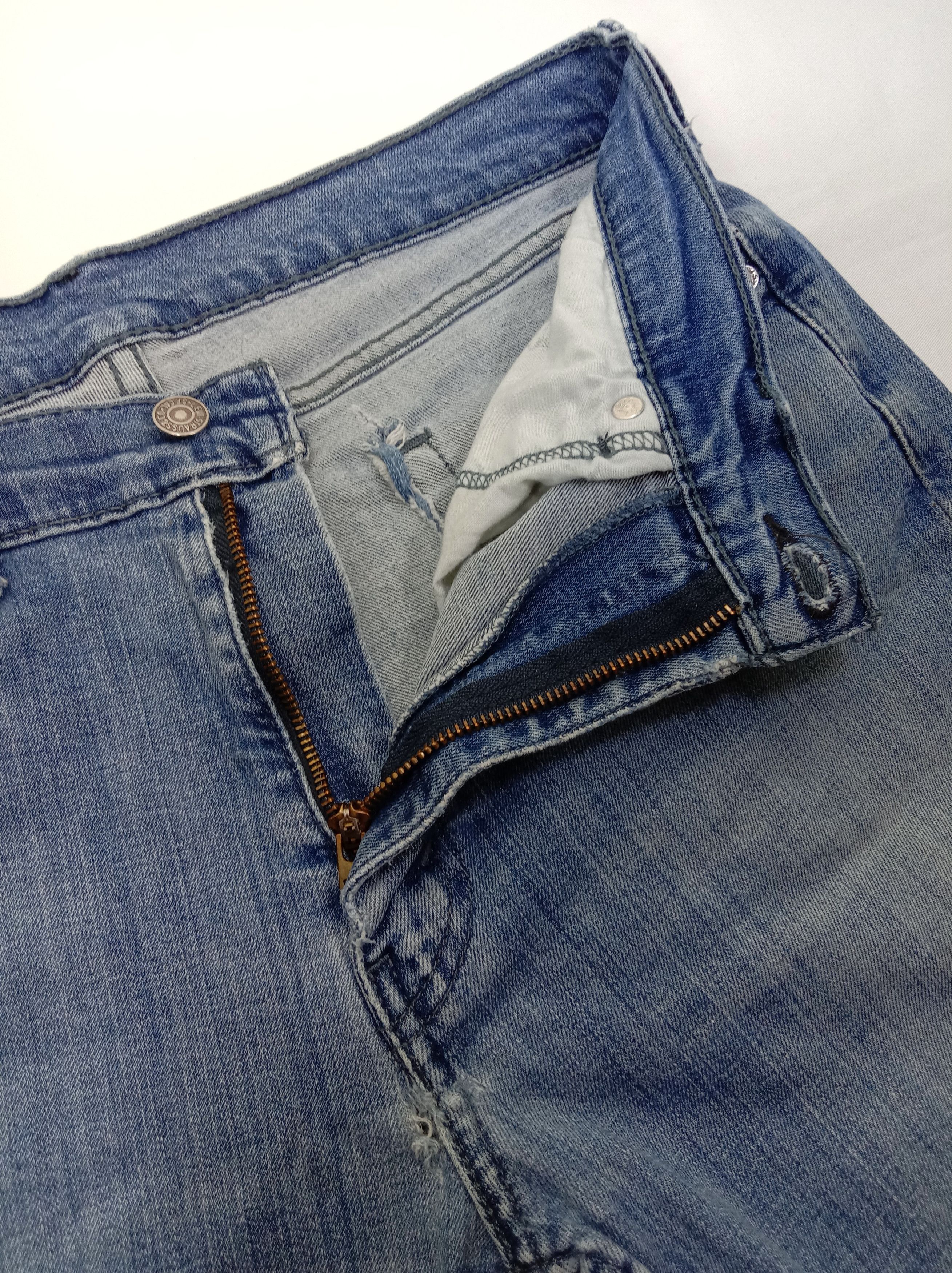 Levi's Vintage Levi's 514 Jeans Blue Wash Straight Fit Denim Size US 34 / EU 50 - 9 Thumbnail