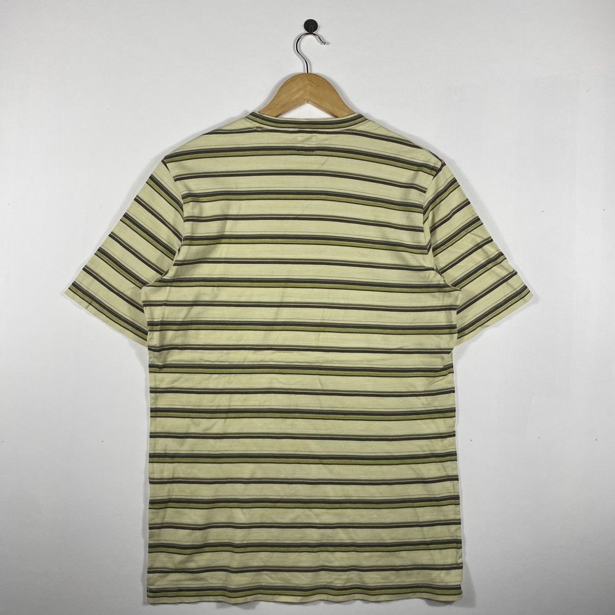 Yohji Yamamoto A.A.R By Yohji Yamamoto Striped Tee Shirt Extra Large Size Size US XL / EU 56 / 4 - 4 Thumbnail