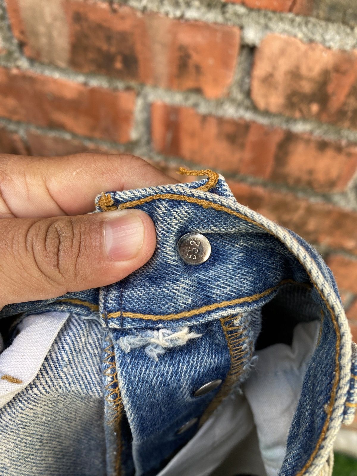 Levi's Vintage Clothing W32x33 Vintage levi's 501xx made in USA dirt Size US 32 / EU 48 - 8 Thumbnail