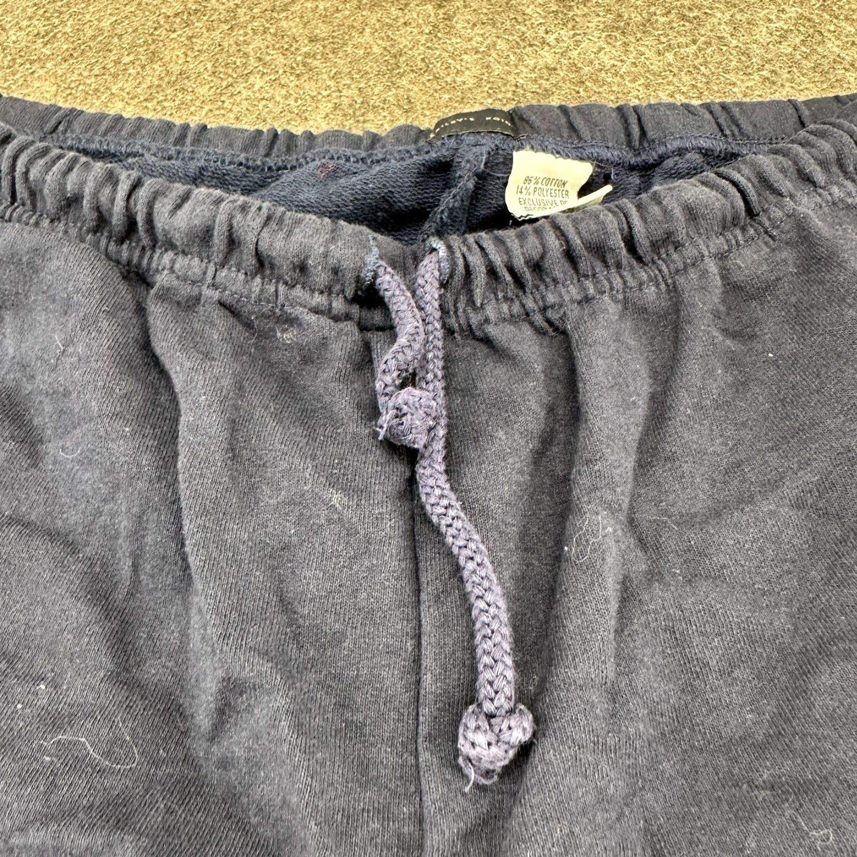 Vintage VINTAGE Baileys Point Pants Womens XL Blue Crop Sweat Cotton Drawstring USA 90s Size 40" / US 18 - 5 Thumbnail