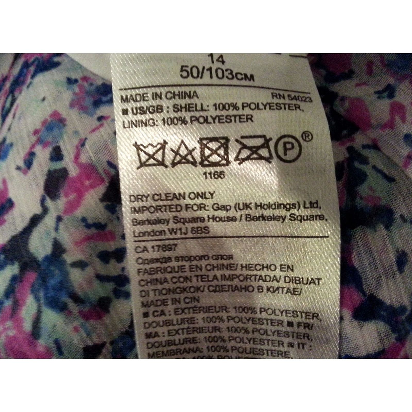 Banana Republic Banana Republic Skirt 14 Floral Womens Multicolor Size 36" / US 14 / IT 50 - 4 Thumbnail