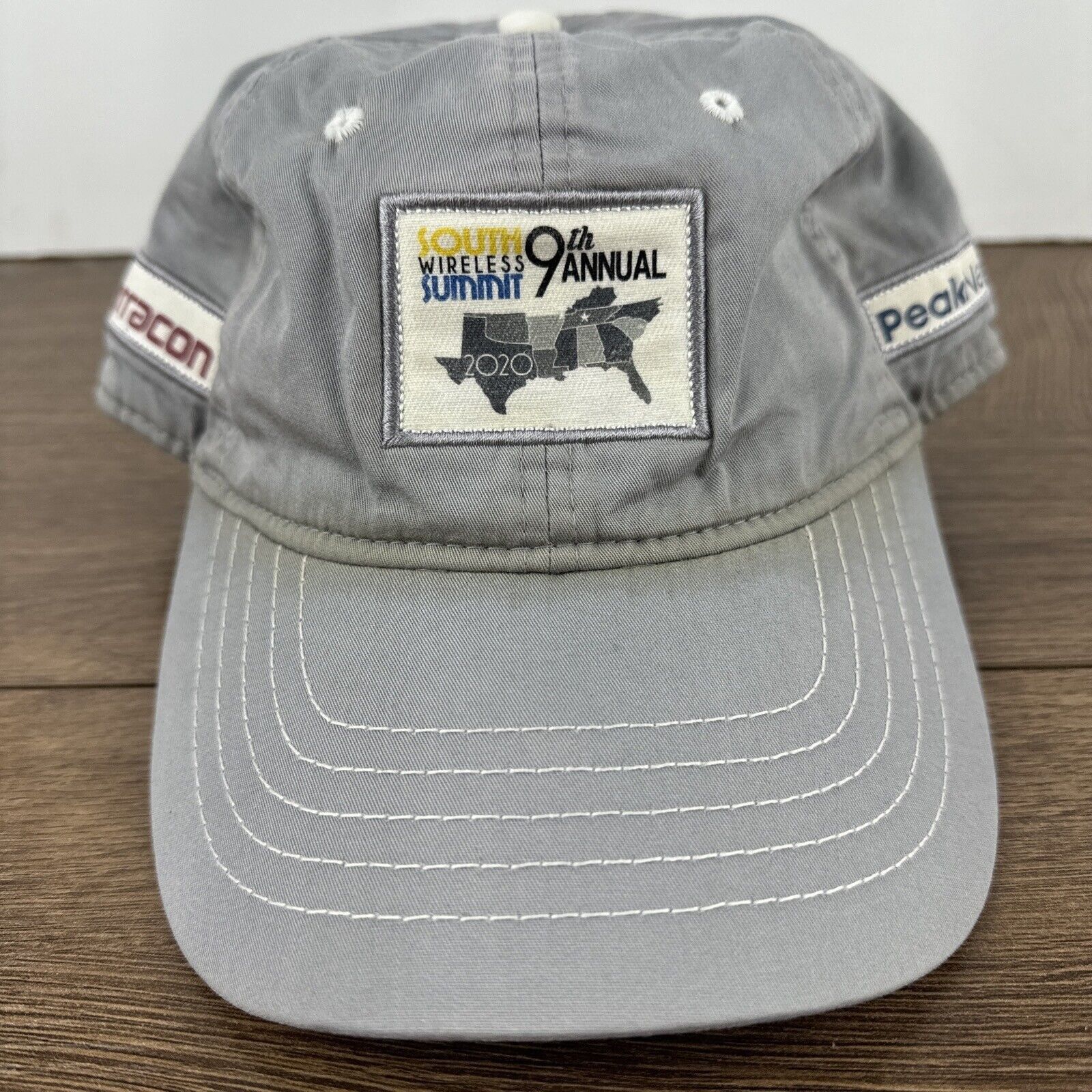 Other South Wireless Summit Hat 9th Annual Gray Hat Adjustable Adu Size ONE SIZE - 5 Thumbnail